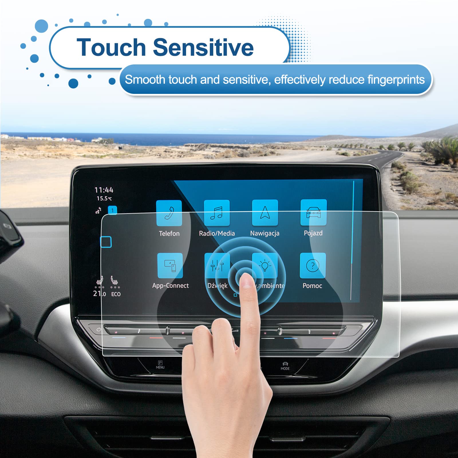 VW ID.3 ID.4 Screen Protector 2021+ - LFOTPP Car Accessories