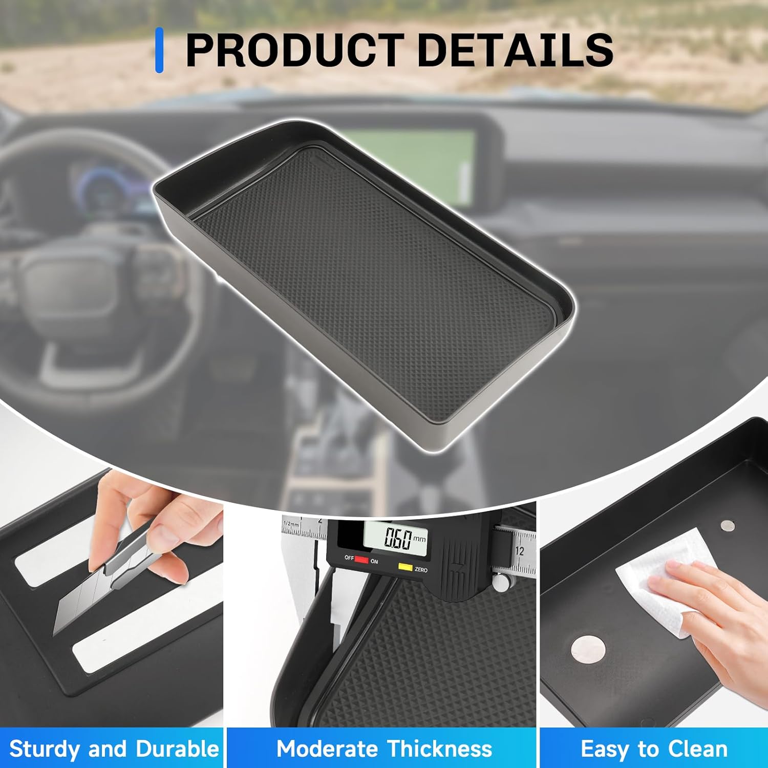 For Toyota Land Cruiser Screen Back Organizer 2024 2025 2026