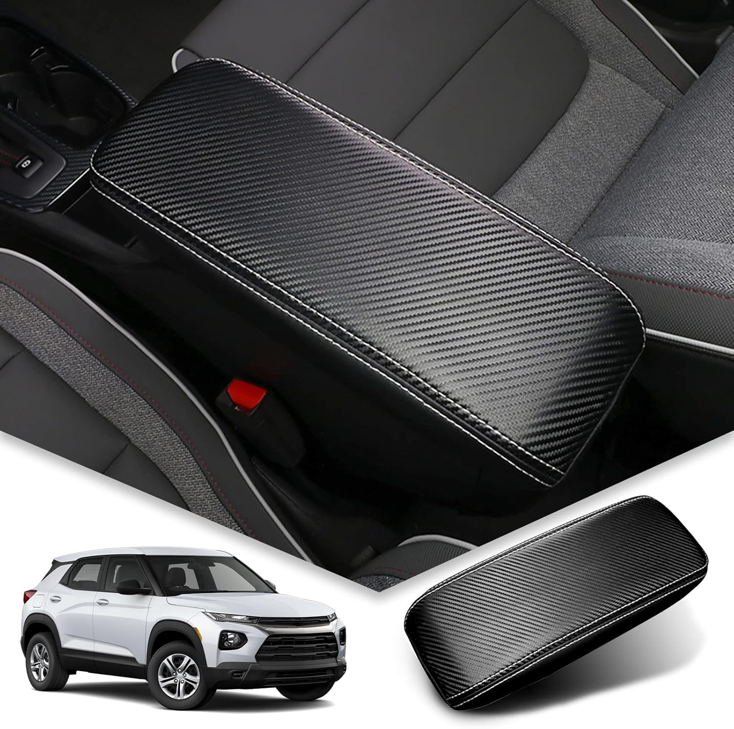 For Chevy Trailblazer Center Console Armrest Cover 2021-2025+