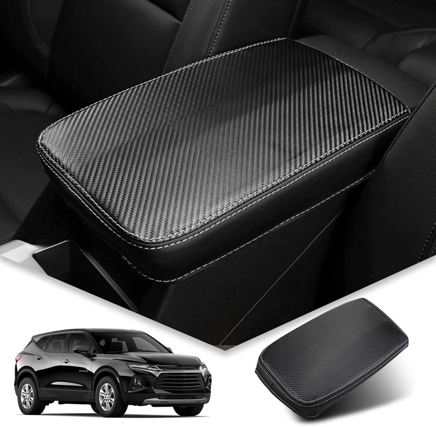 For Chevy Blazer Center Console Armrest Cover 2019-2025+