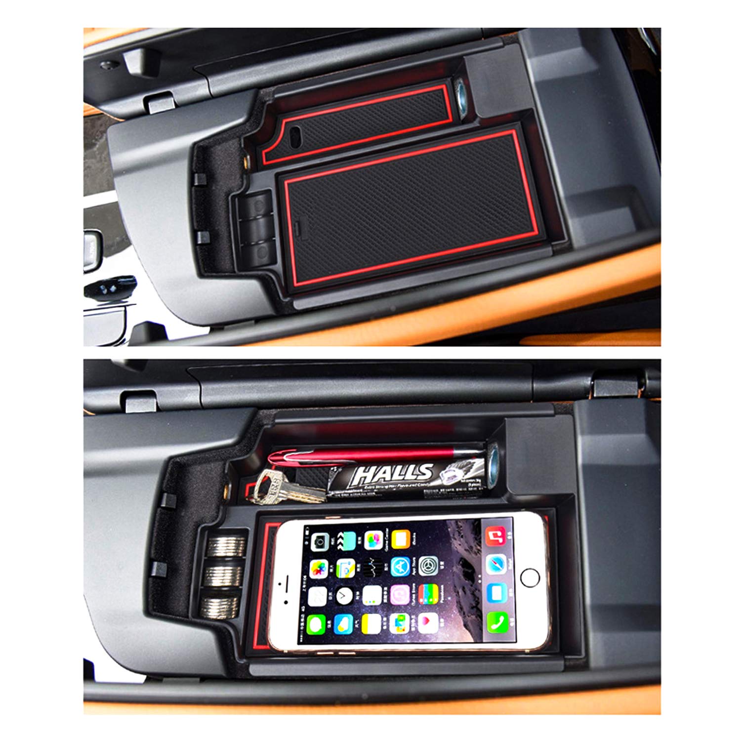 BMW 5 Series G30 G31 Center Armrest Storage Tray 2017+ - LFOTPP Car Accessories