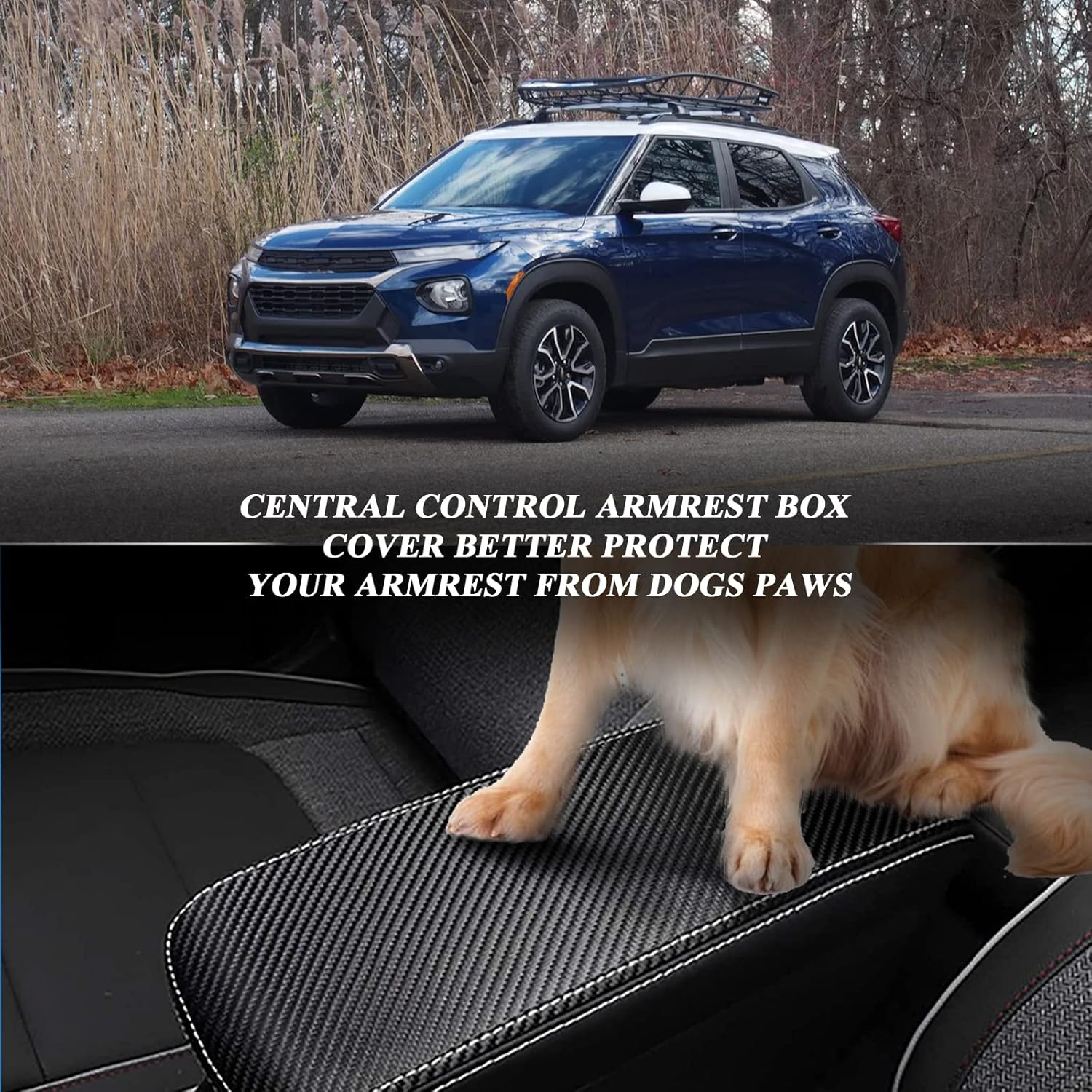 For Chevy Trailblazer Center Console Armrest Cover 2021-2025+