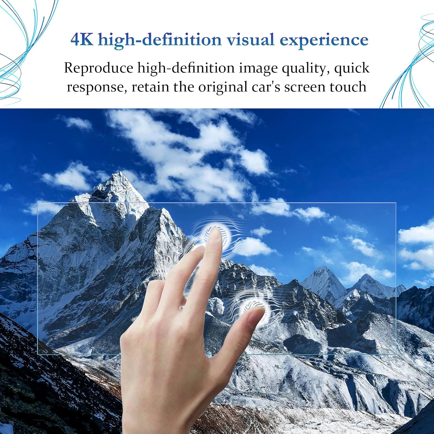 For GMC Terrain (Elevation/AT4/Denali) 11 inch Cluster Screen Protector 2024+