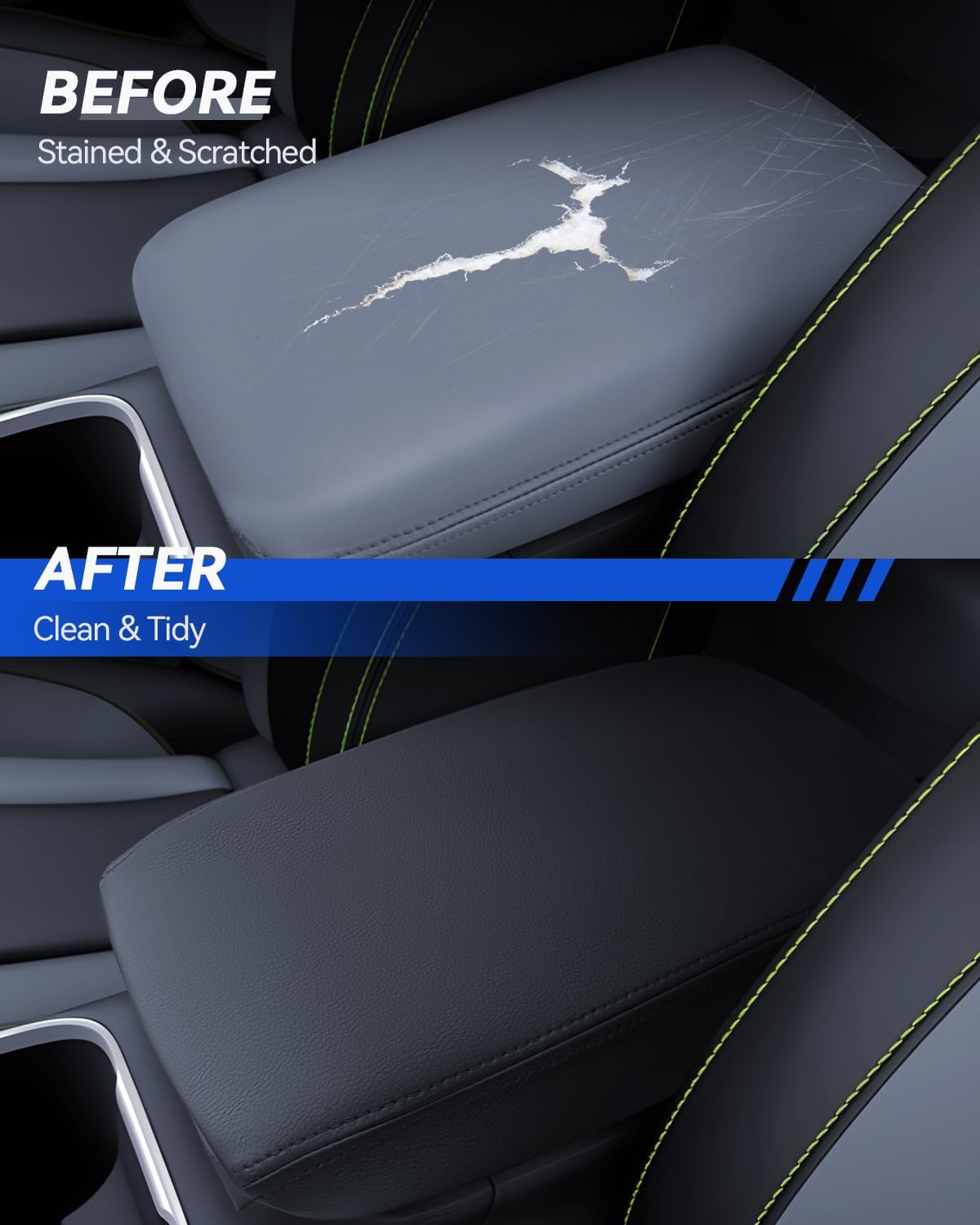 For Volvo XC60 Center Console Armrest Cover 2018-2024 2025+