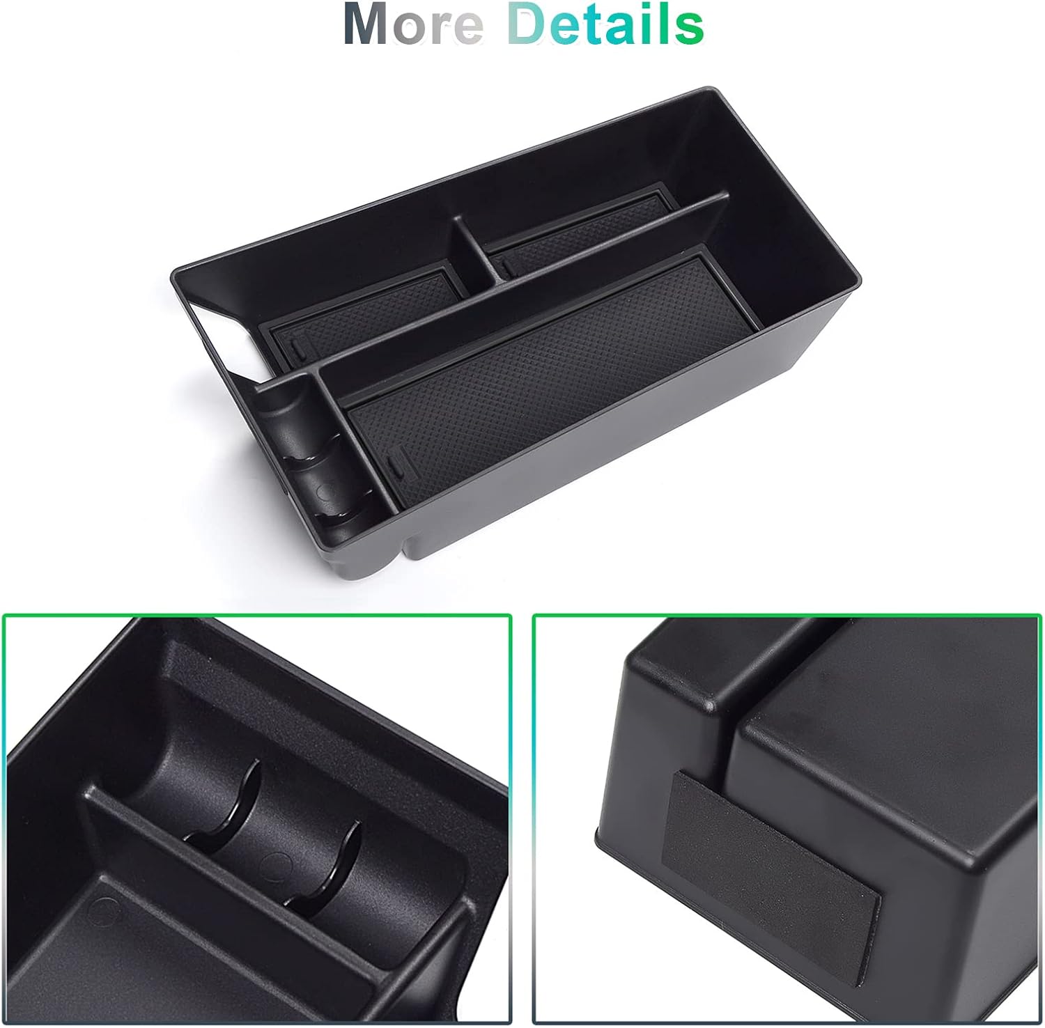 For Ford Mustang Mach-E Center Armrest Storage Tray 2021+