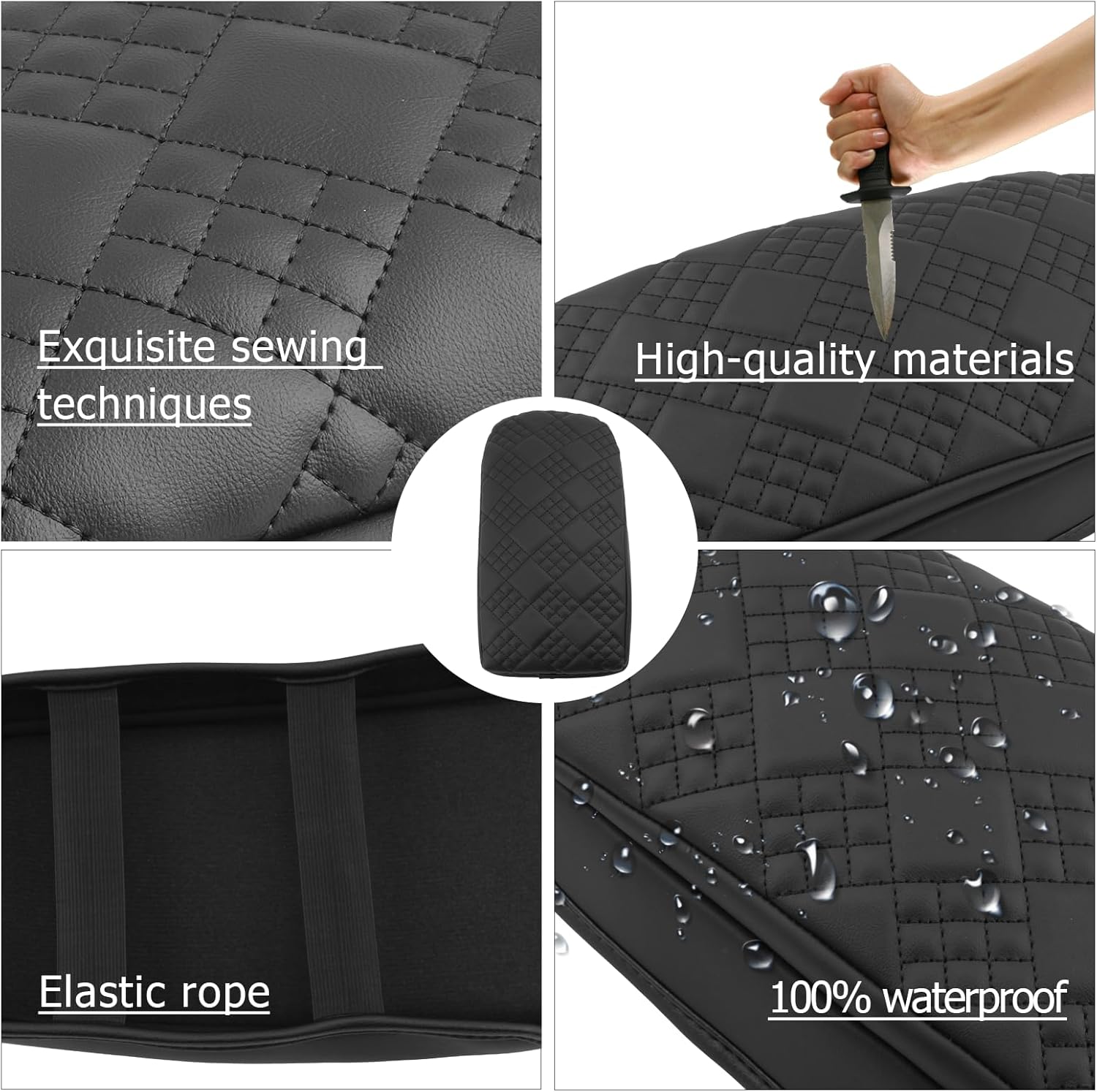 For Volvo XC40 Center Console Armrest Cover 2019-2024 2025+