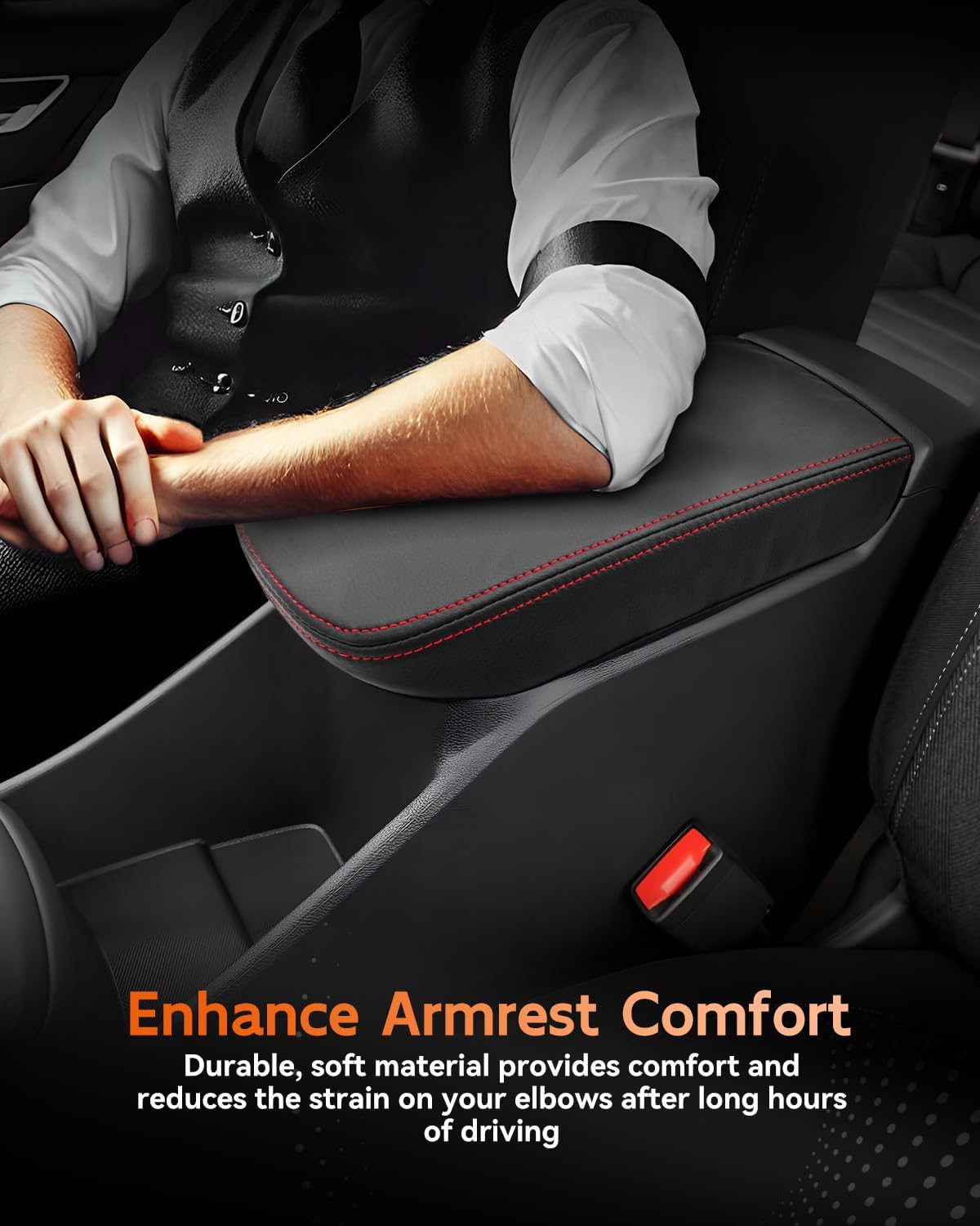 For Chevy Trax(LS, 1RS, LT, 2RS, ACTIV) Center Console Armrest Cover 2024-2025+