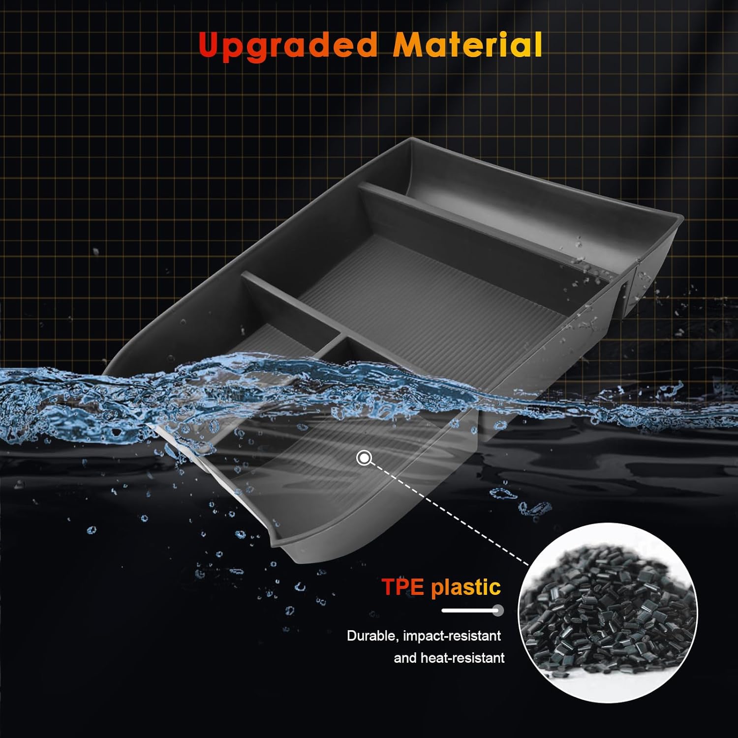 For Hyundai Palisade SE/SEL/XRT/Limited/Calligraphy Lower Console Organizer 2023 2024 2025