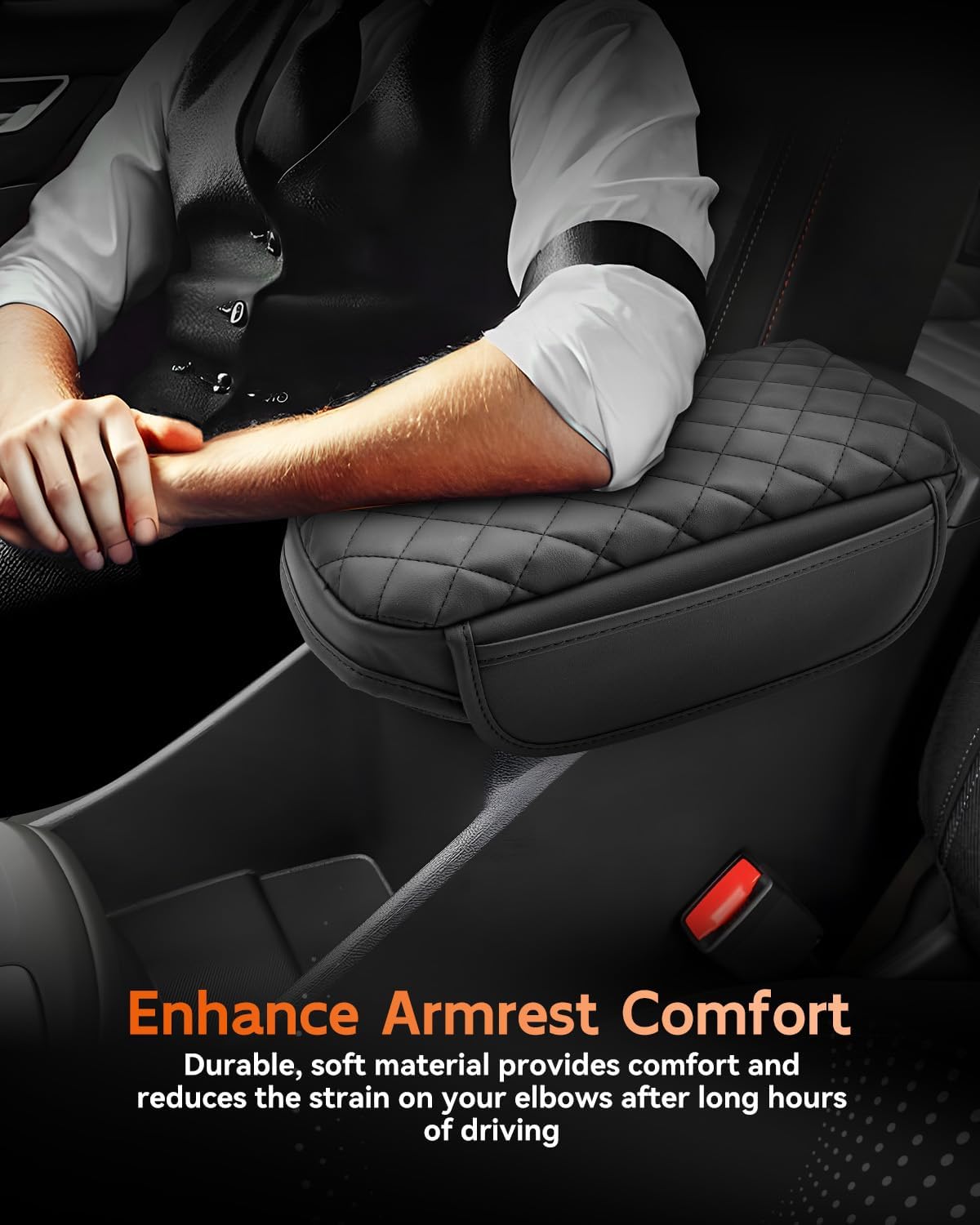 For Chevy Trax(LS, 1RS, LT, 2RS, ACTIV) Center Console Armrest Cover 2024-2025+