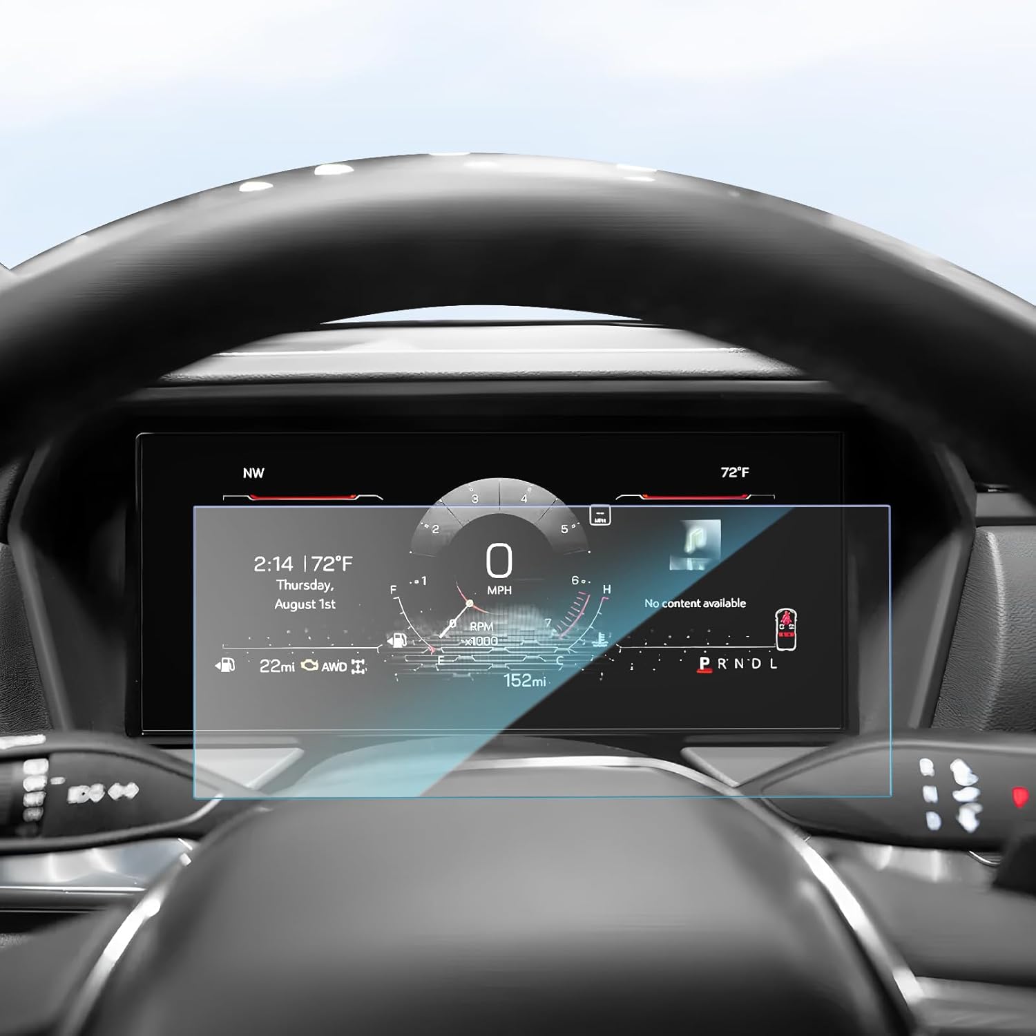 For GMC Terrain (Elevation/AT4/Denali) 11 inch Cluster Screen Protector 2024+