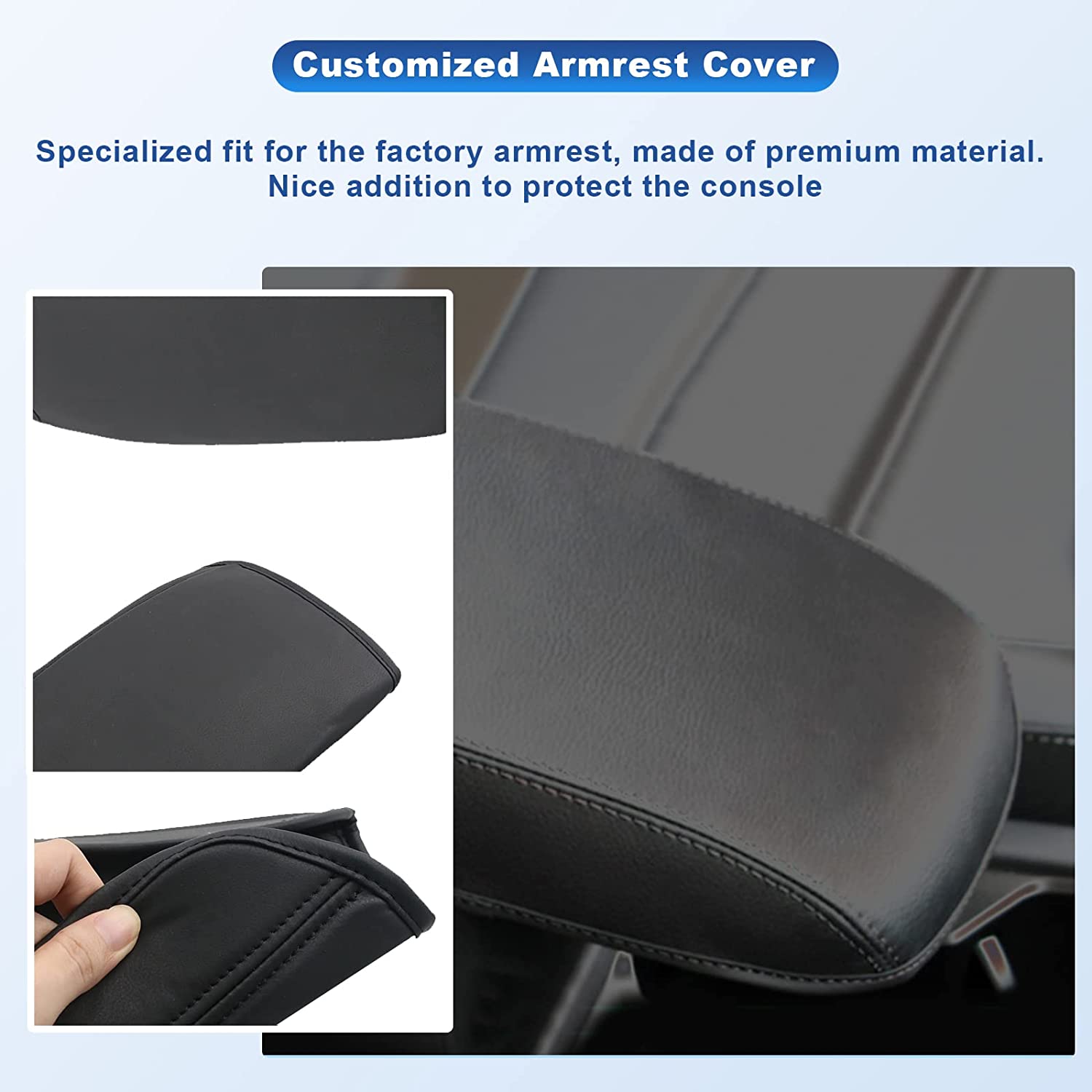 VW Tiguan MK2 Armrest Box Cover 2016+ - LFOTPP Car Accessories