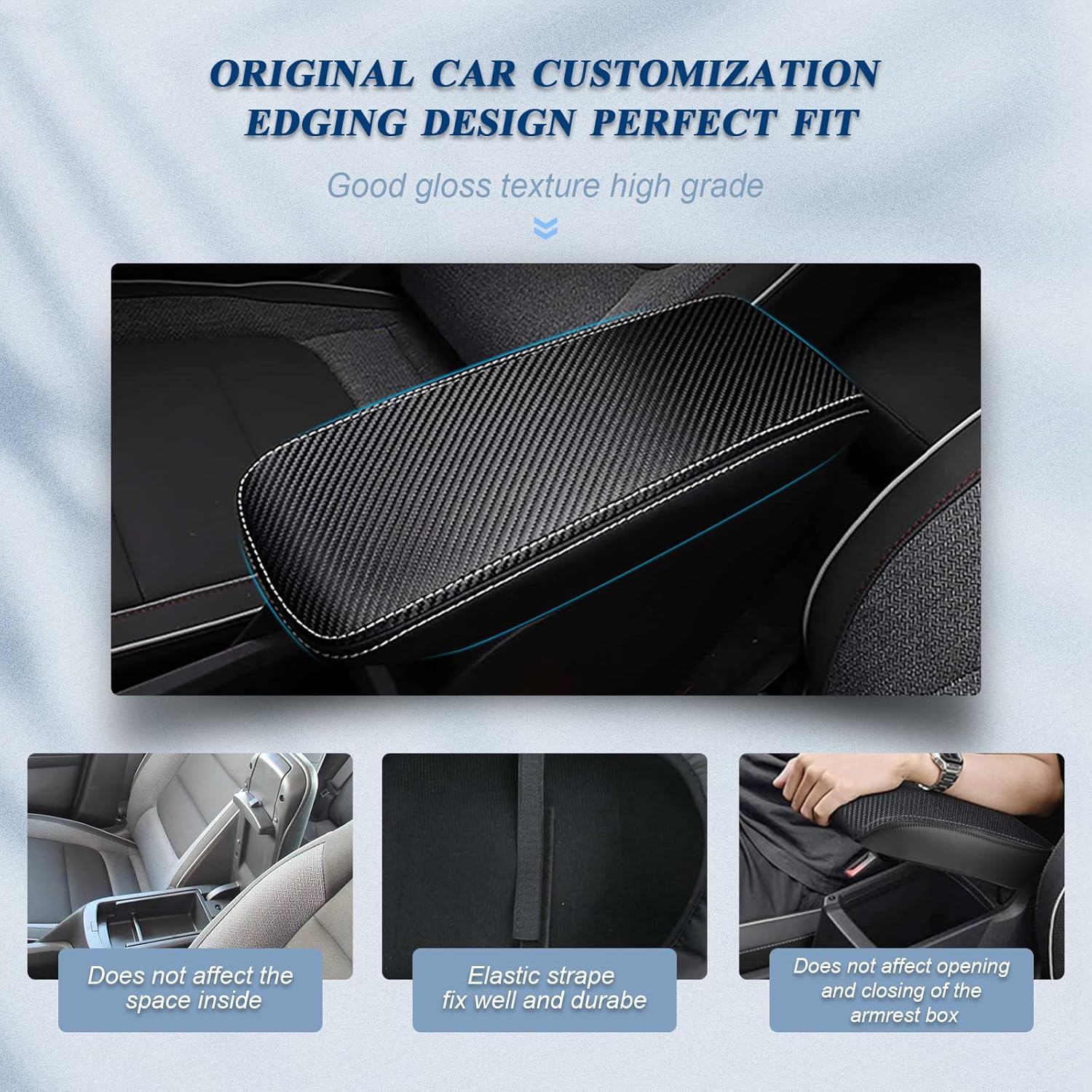 For Chevy Trailblazer Center Console Armrest Cover 2021-2025+