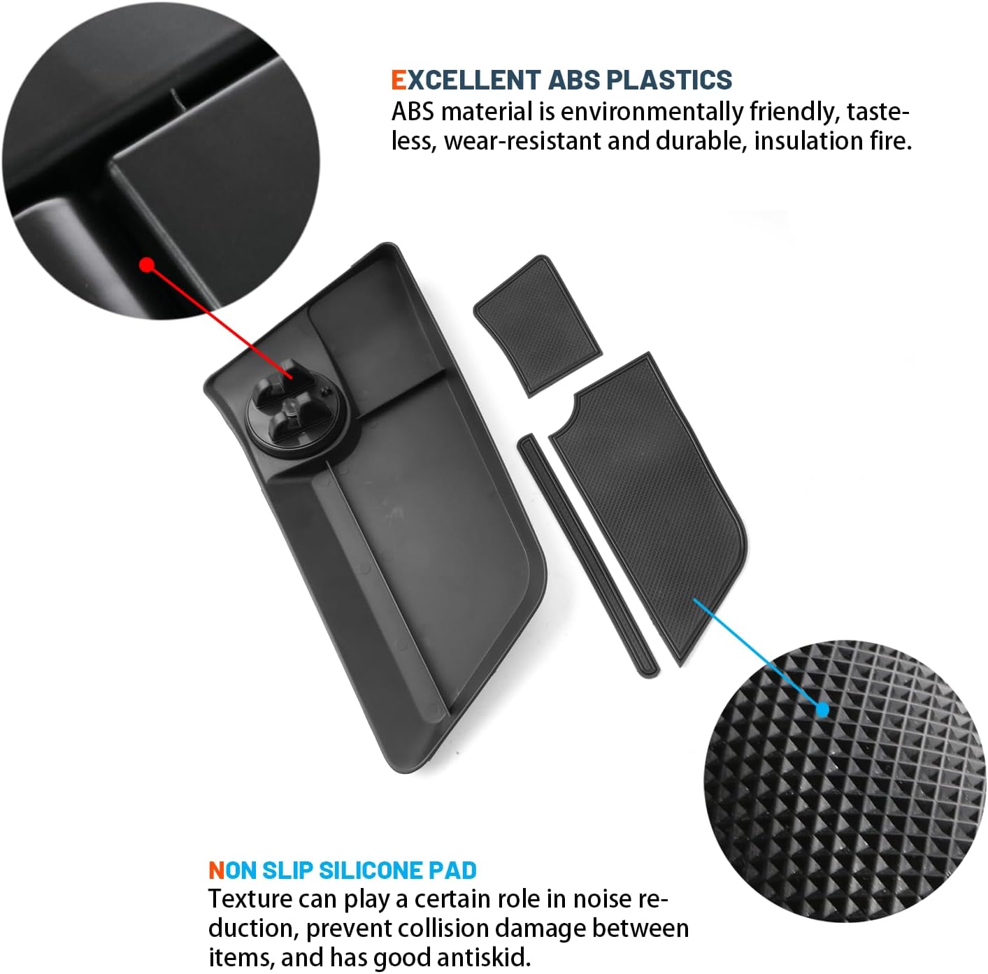 For VW Taos (S/SE/SEL) Behind Screen Organizer 2021+