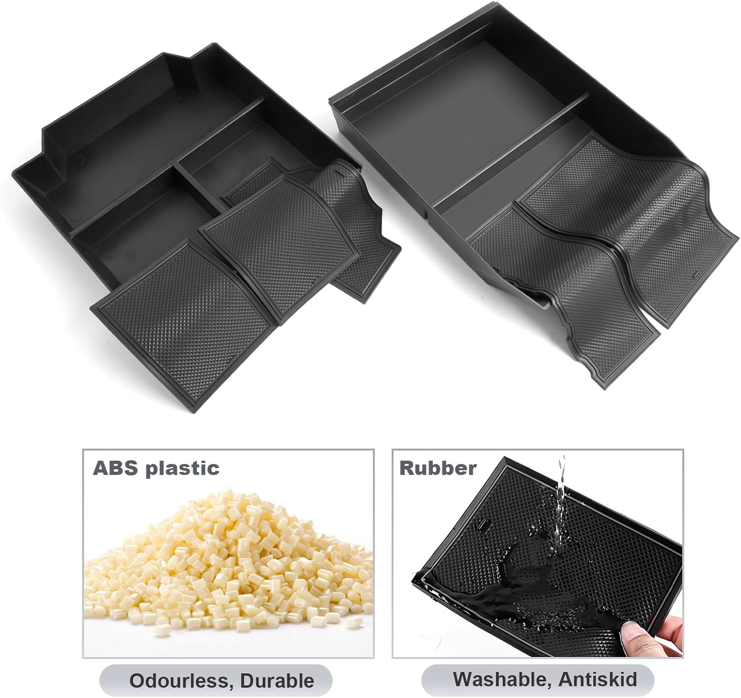 For Tesla Cybertruck Center Console Organizer 2024 2025+