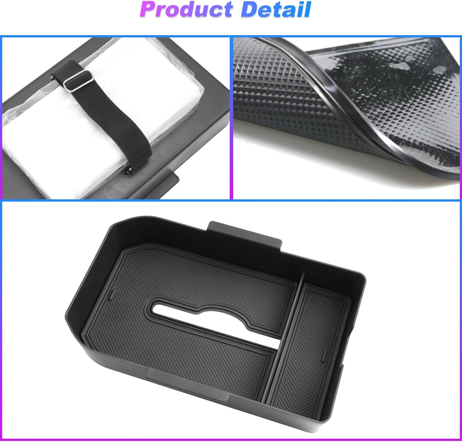 For Toyota Land Cruiser LC250 Prado J250 Center Armrest Organizer 2024 2025 2026