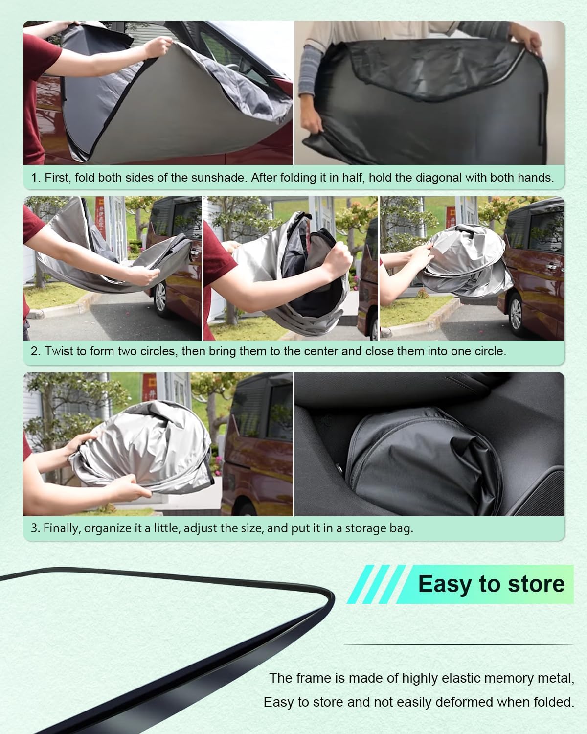 For Hyundai Tucson NX4 TL Windshield Sunshade 2015+