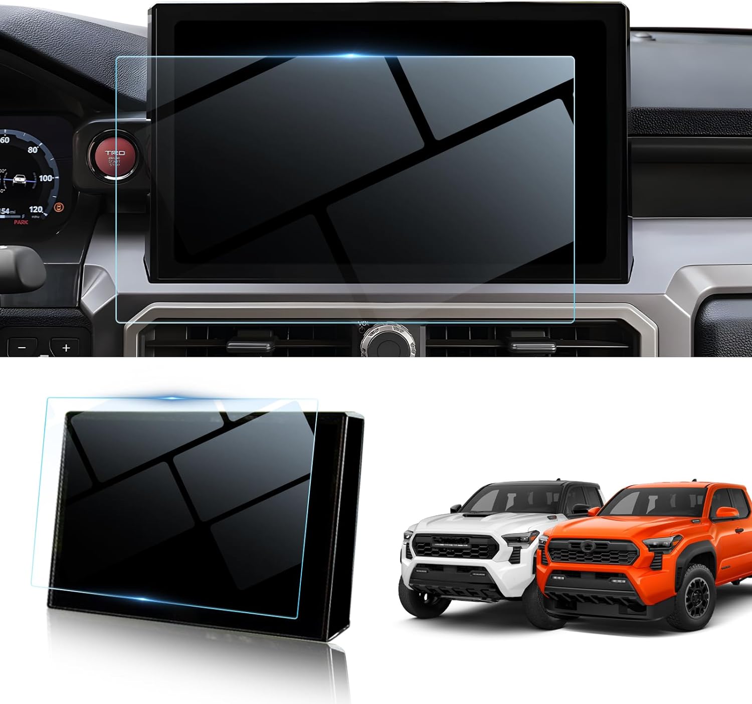 For Toyota Tacoma SR/SR5/Limited/TRD Sport/TRD Navigation Screen Protector 2024
