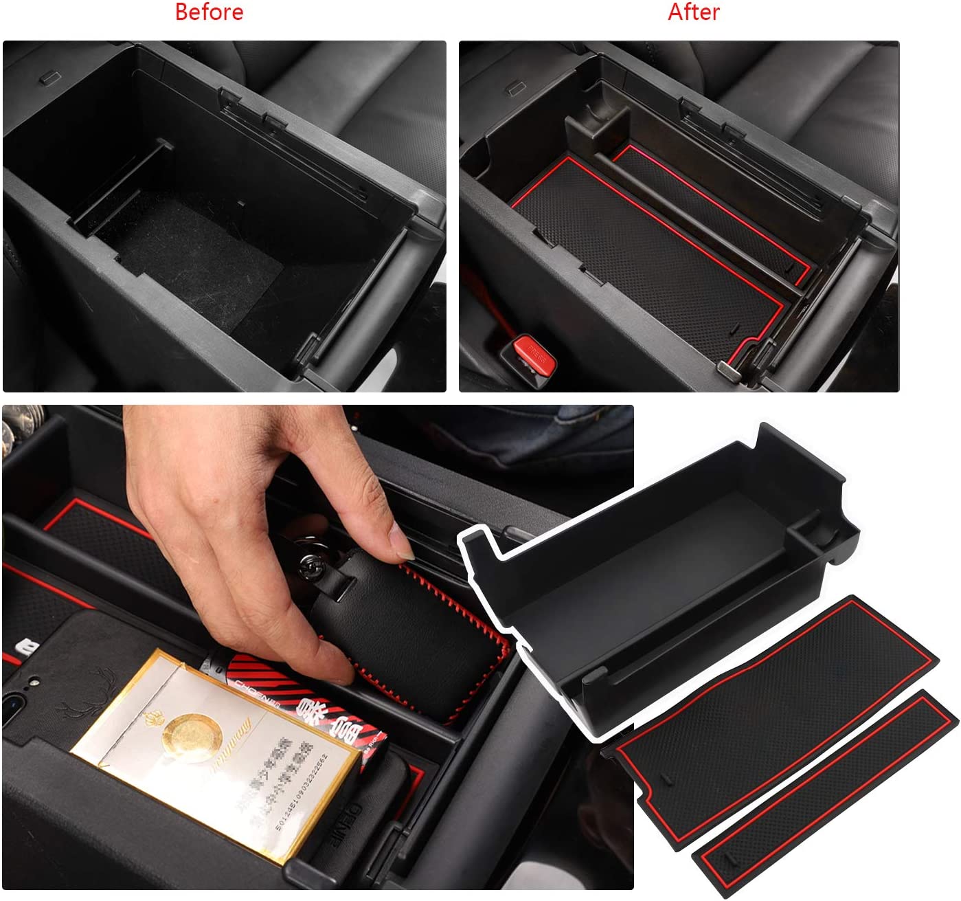 Mazda 3 Center Armrest Storage Tray 2019+ - LFOTPP Car Accessories