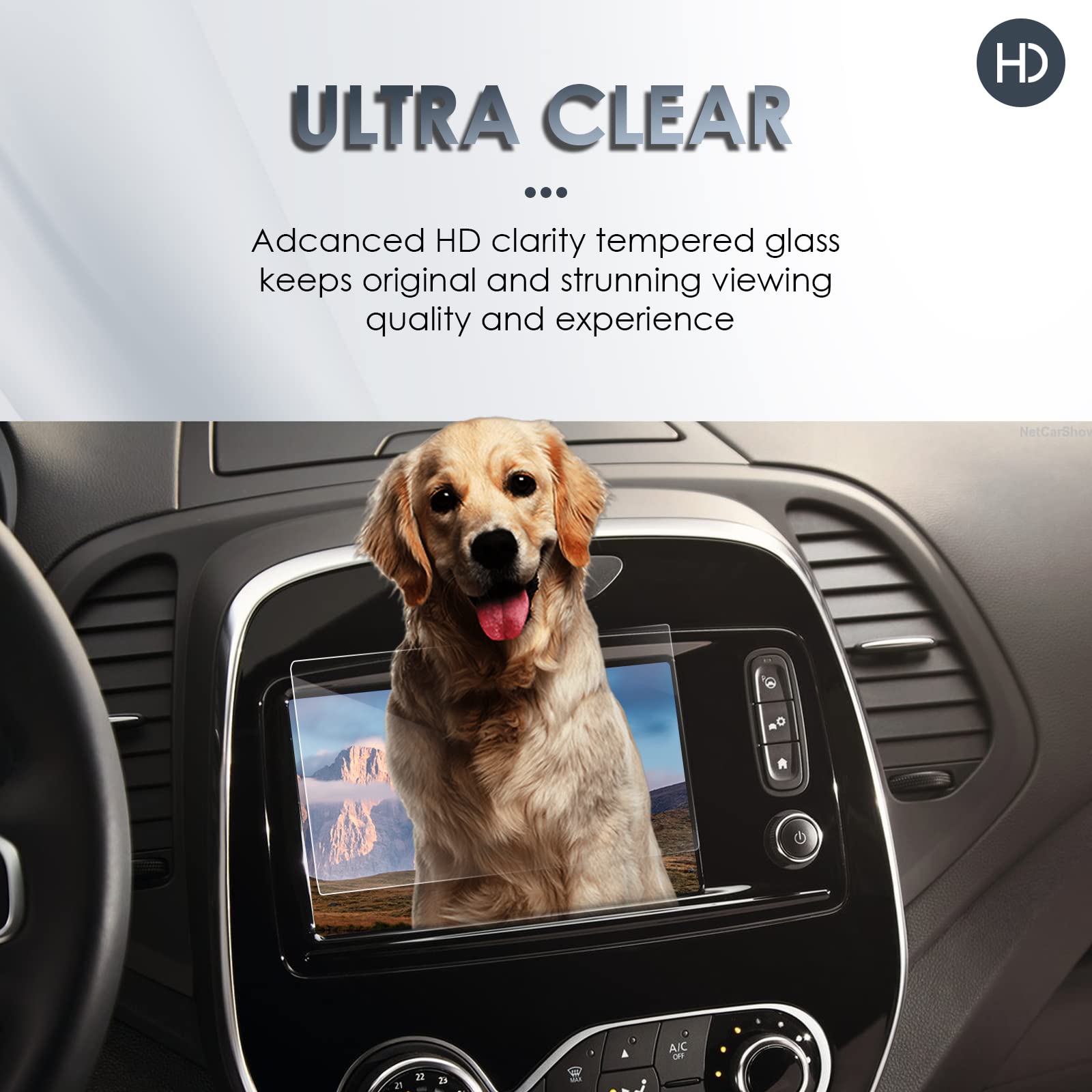 For Renault Captur R-Link Clio 4 R-Link Screen Protector 2013-2019