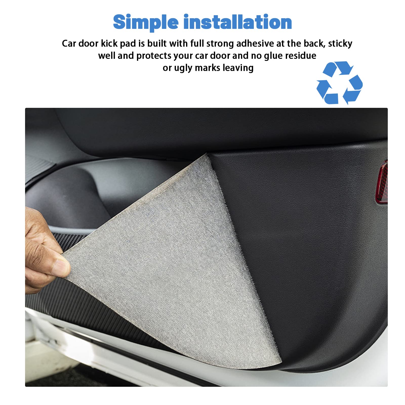 For Toyota RAV4 Car Anti-kick Pad 2022+