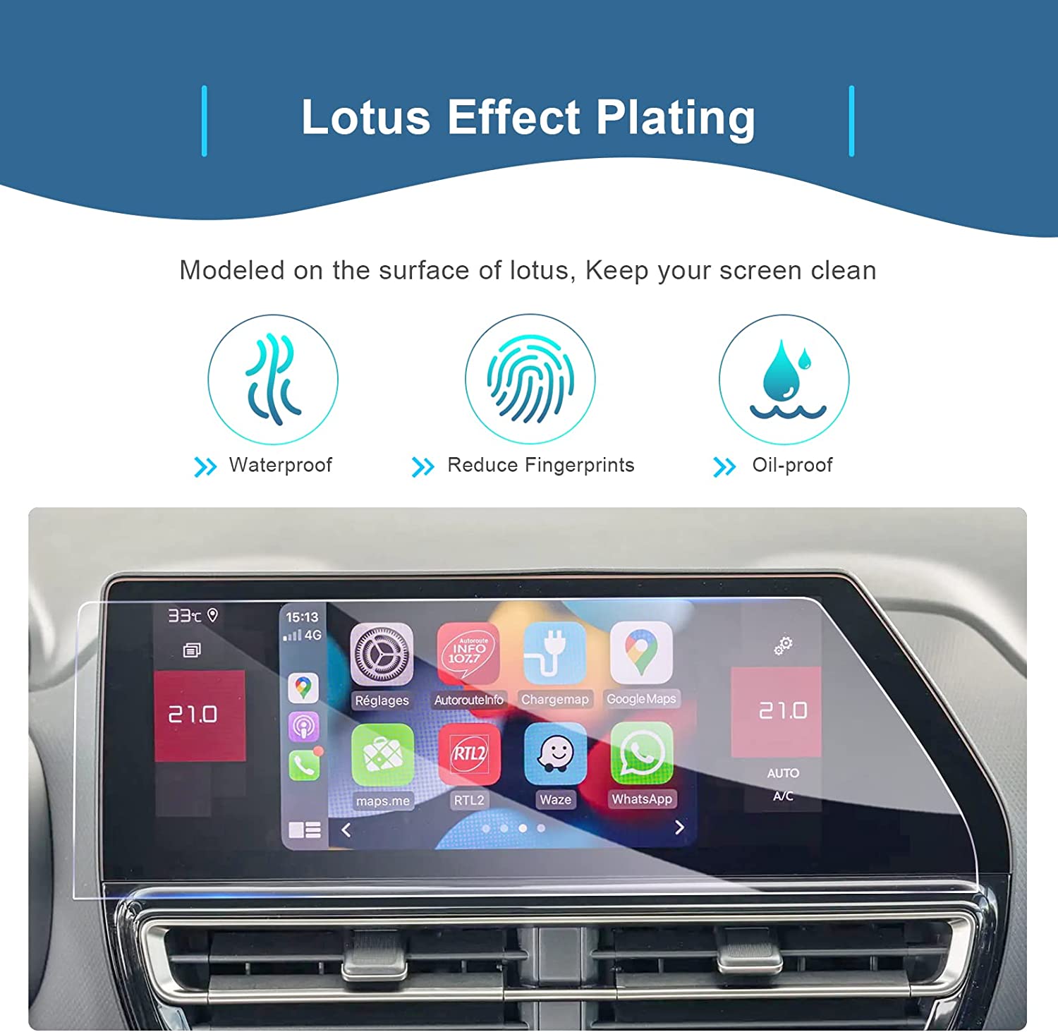 Citroen C5 Aircross Screen Protector 2018+ - LFOTPP Car Accessories