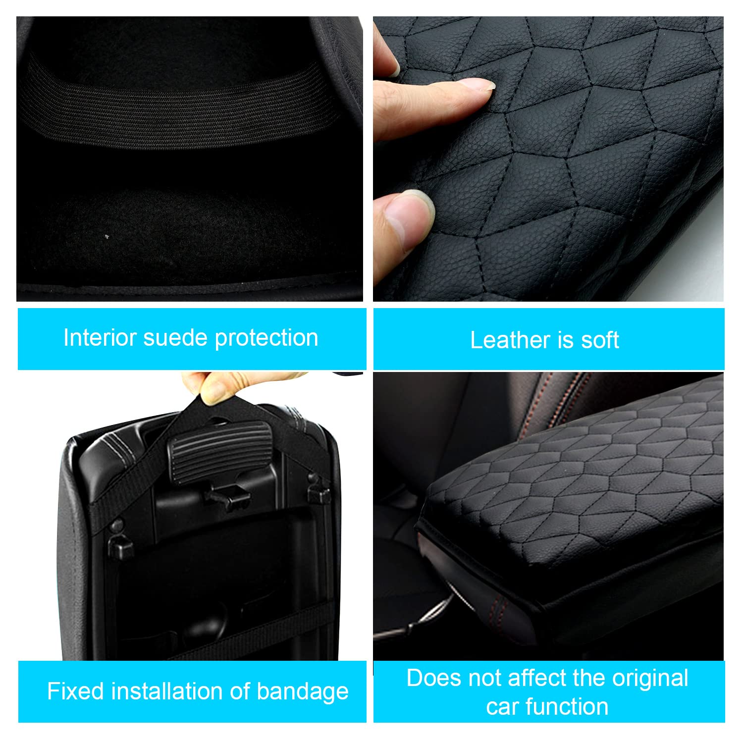 Hyundai Santa Fe Armrest Cover 2019-2020 - LFOTPP Car Accessories