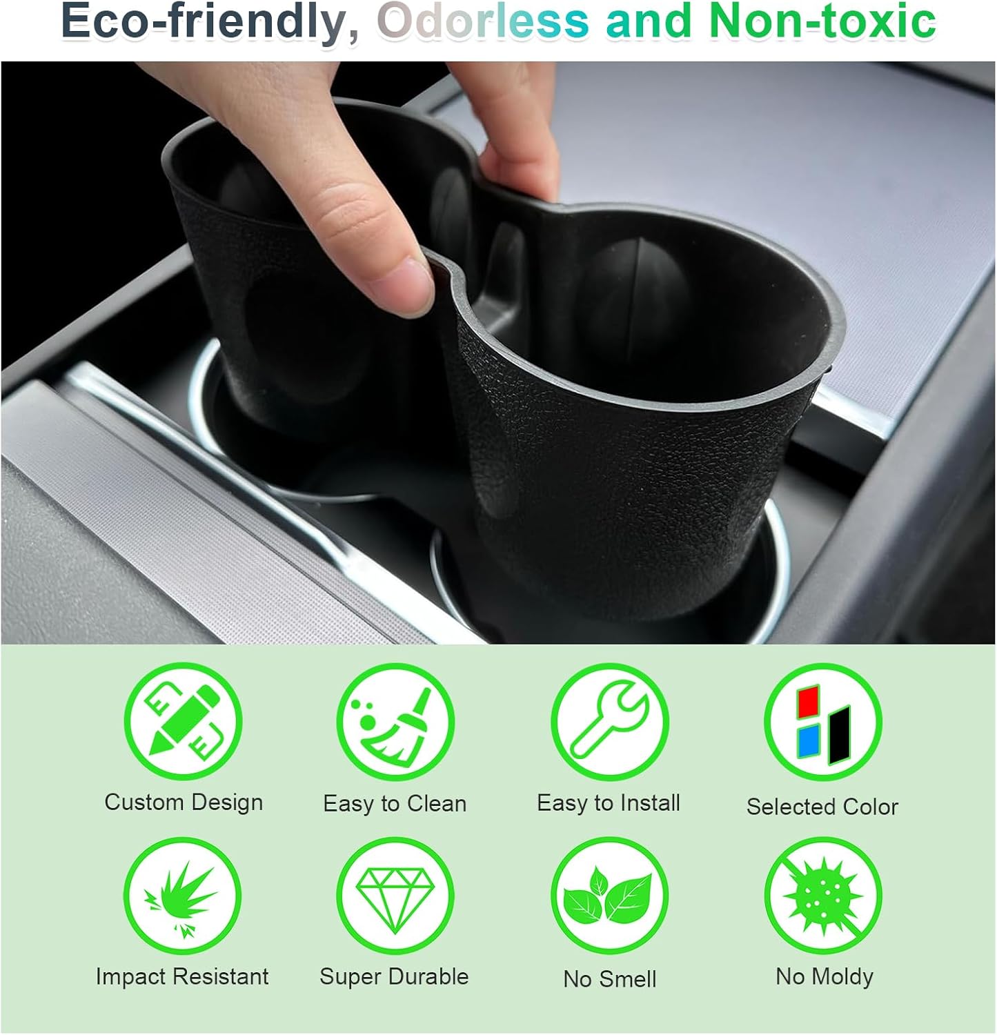 For Tesla Model 3 Highland Centre Console Cup Holder 2024+