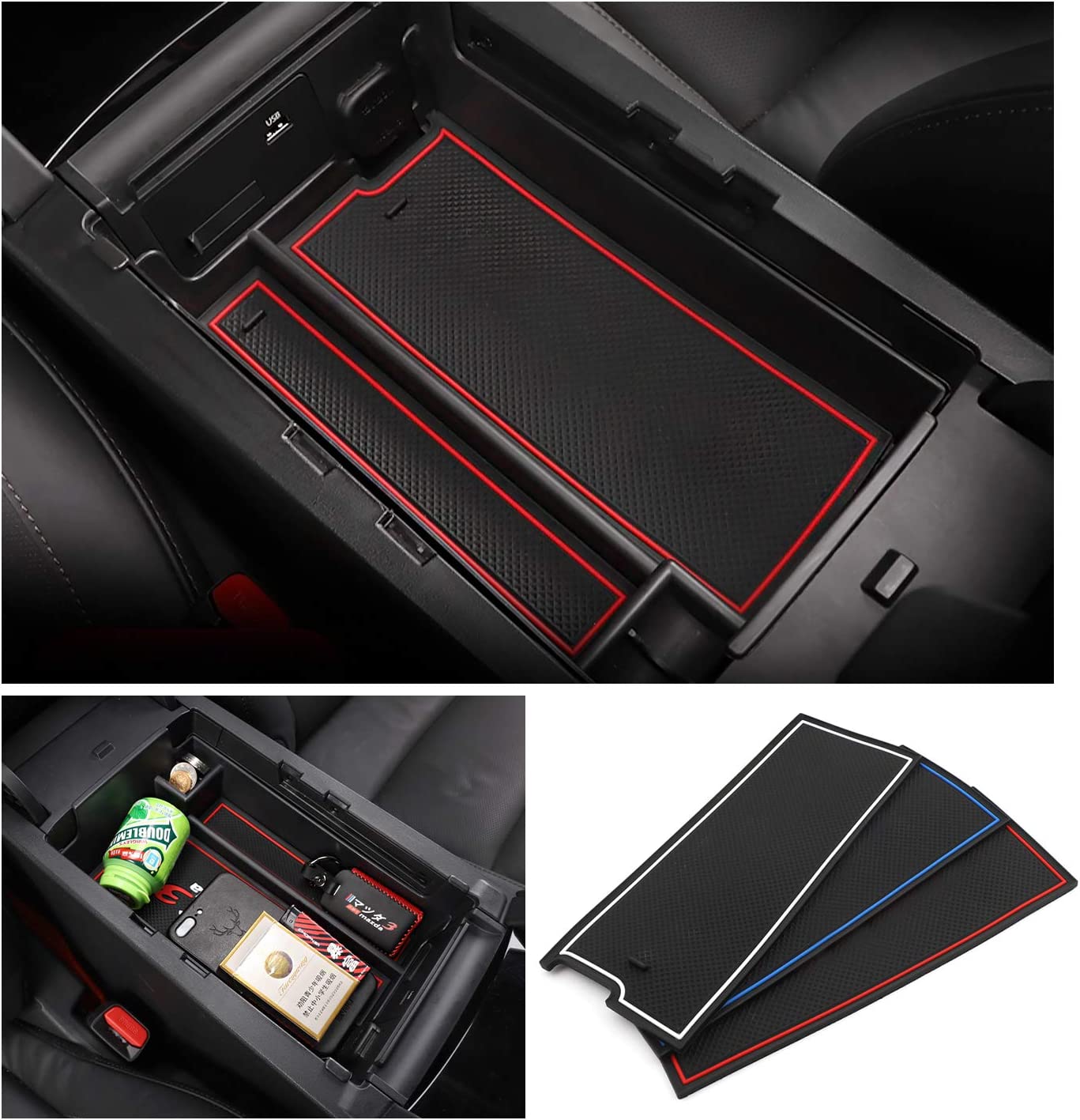 Mazda 3 Center Armrest Storage Tray 2019+ - LFOTPP Car Accessories