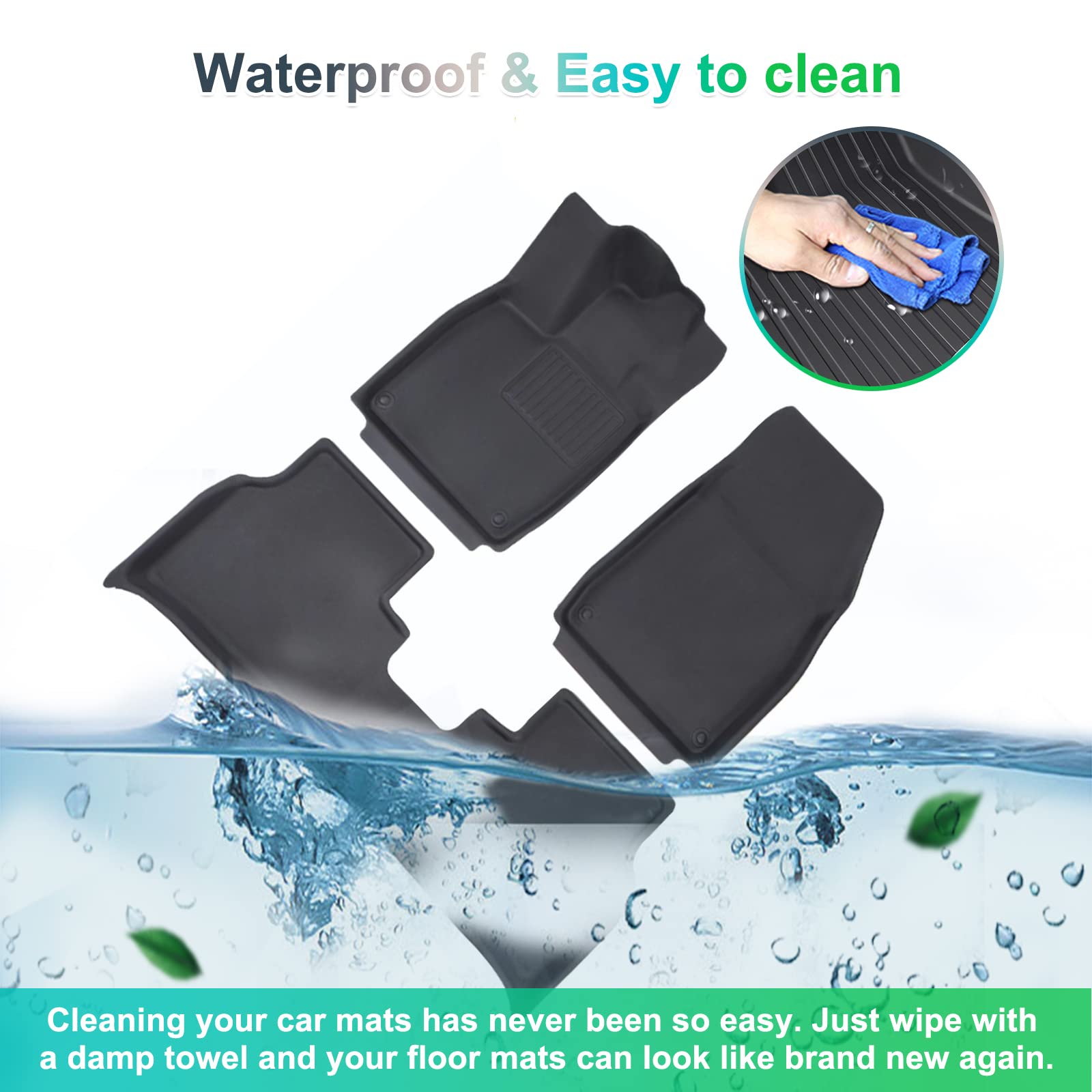 VW ID.4 Floor Mats 2021+ - LFOTPP Car Accessories