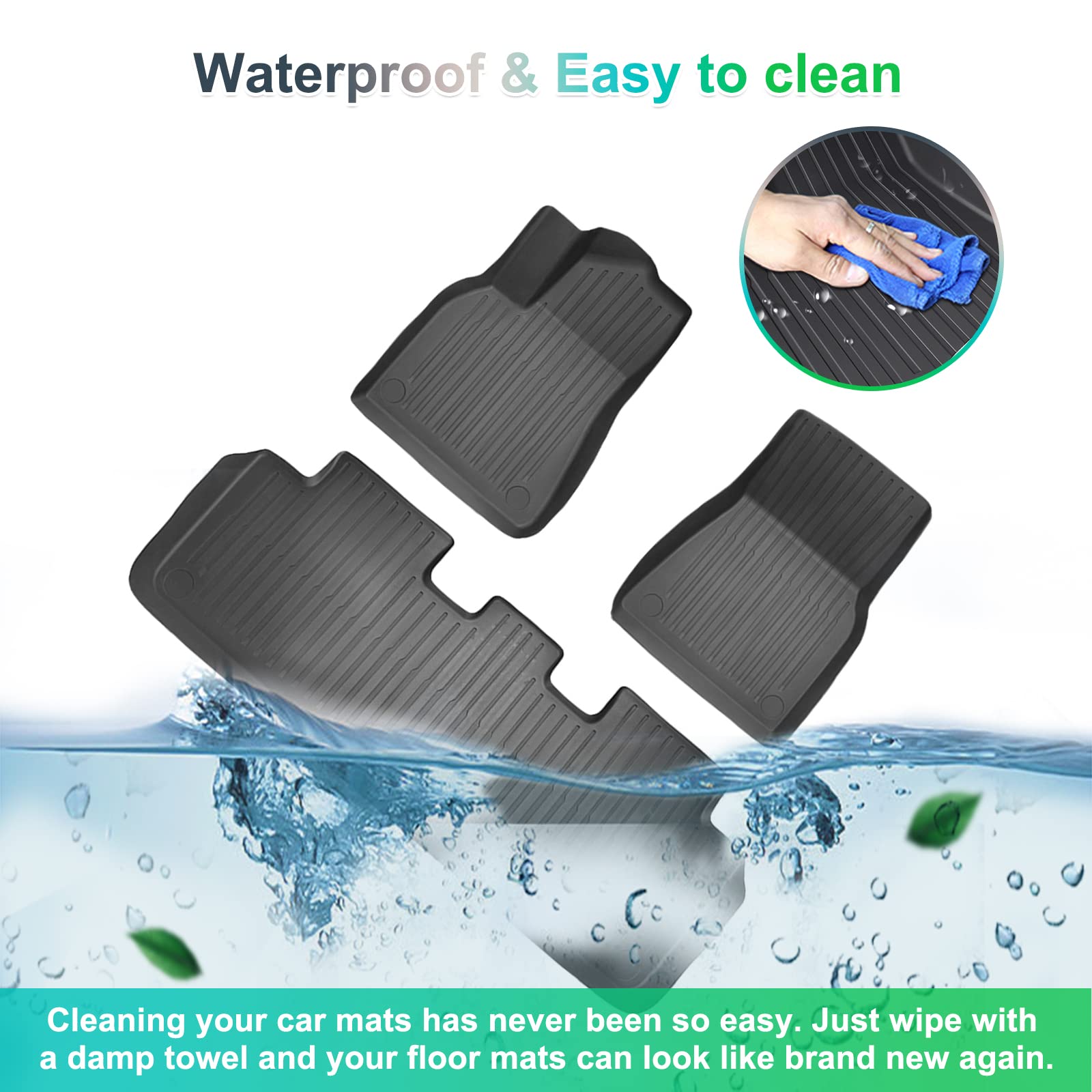 For Tesla OEM Original Model Y Floor Mats 2021-2024