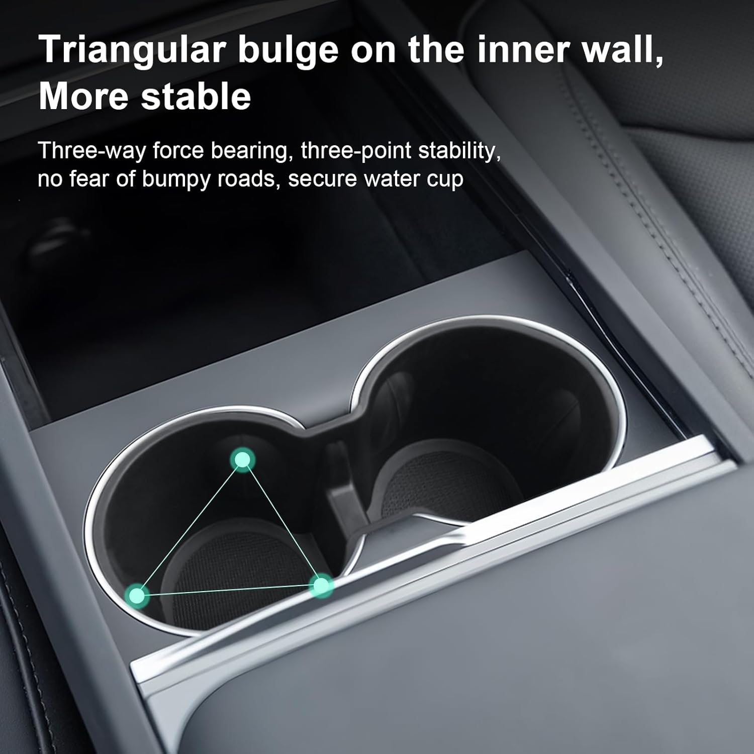 For Tesla Model 3 Highland Centre Console Cup Holder 2024+