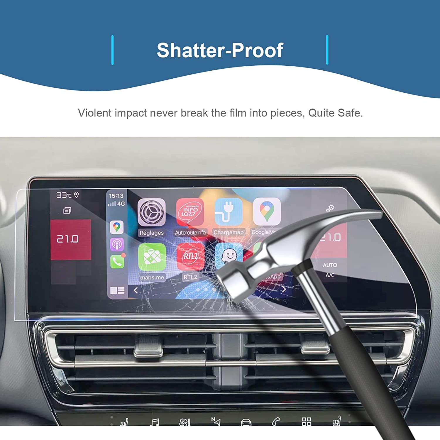 Citroen C5 Aircross Screen Protector 2018+ - LFOTPP Car Accessories