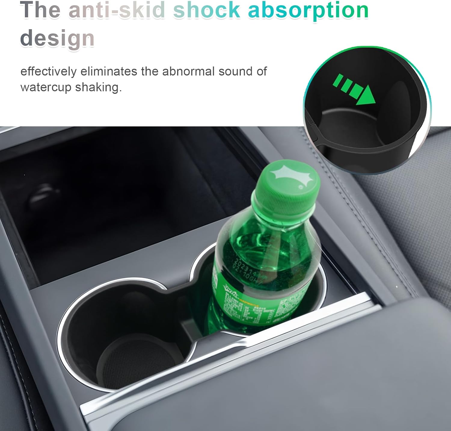 For Tesla Model 3 Highland Centre Console Cup Holder 2024+