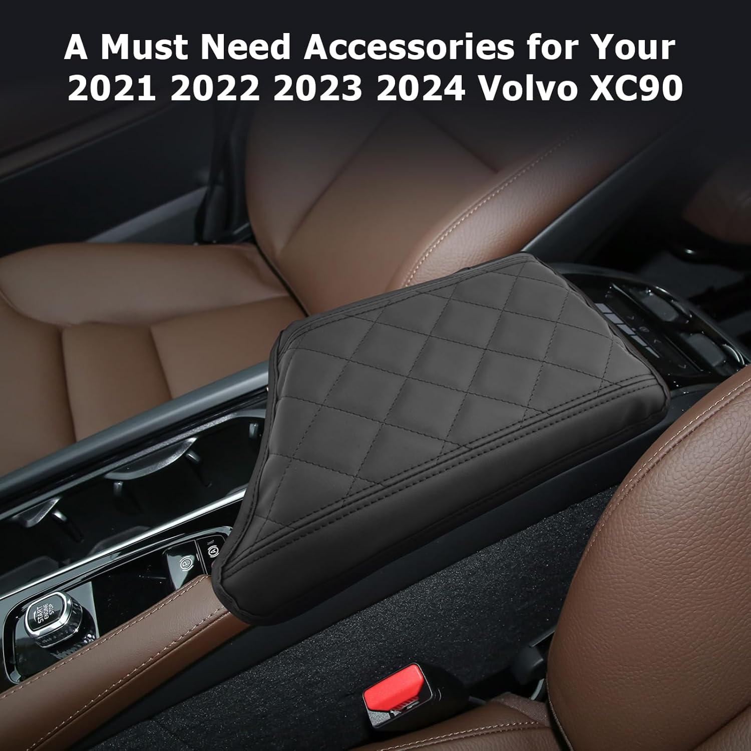 For Volvo XC90 Center Console Armrest Cover 2016-2024 2025