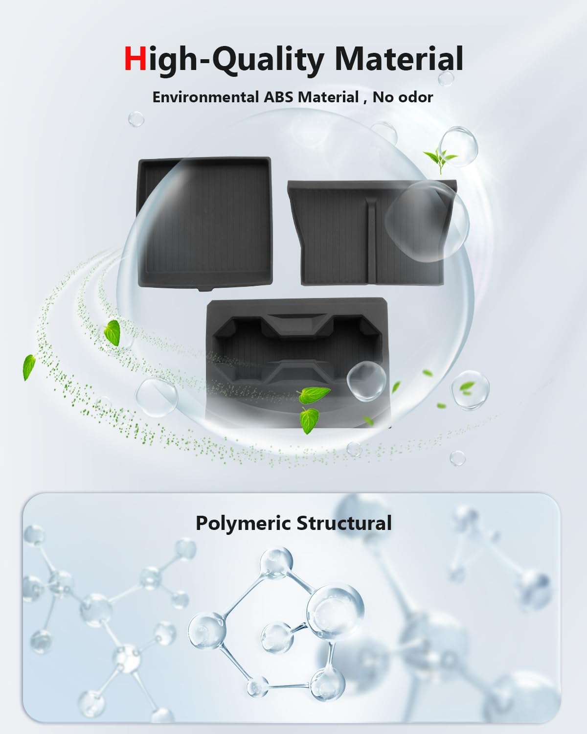 For Tesla Cybertruck Center Console Organizer 2024 2025+