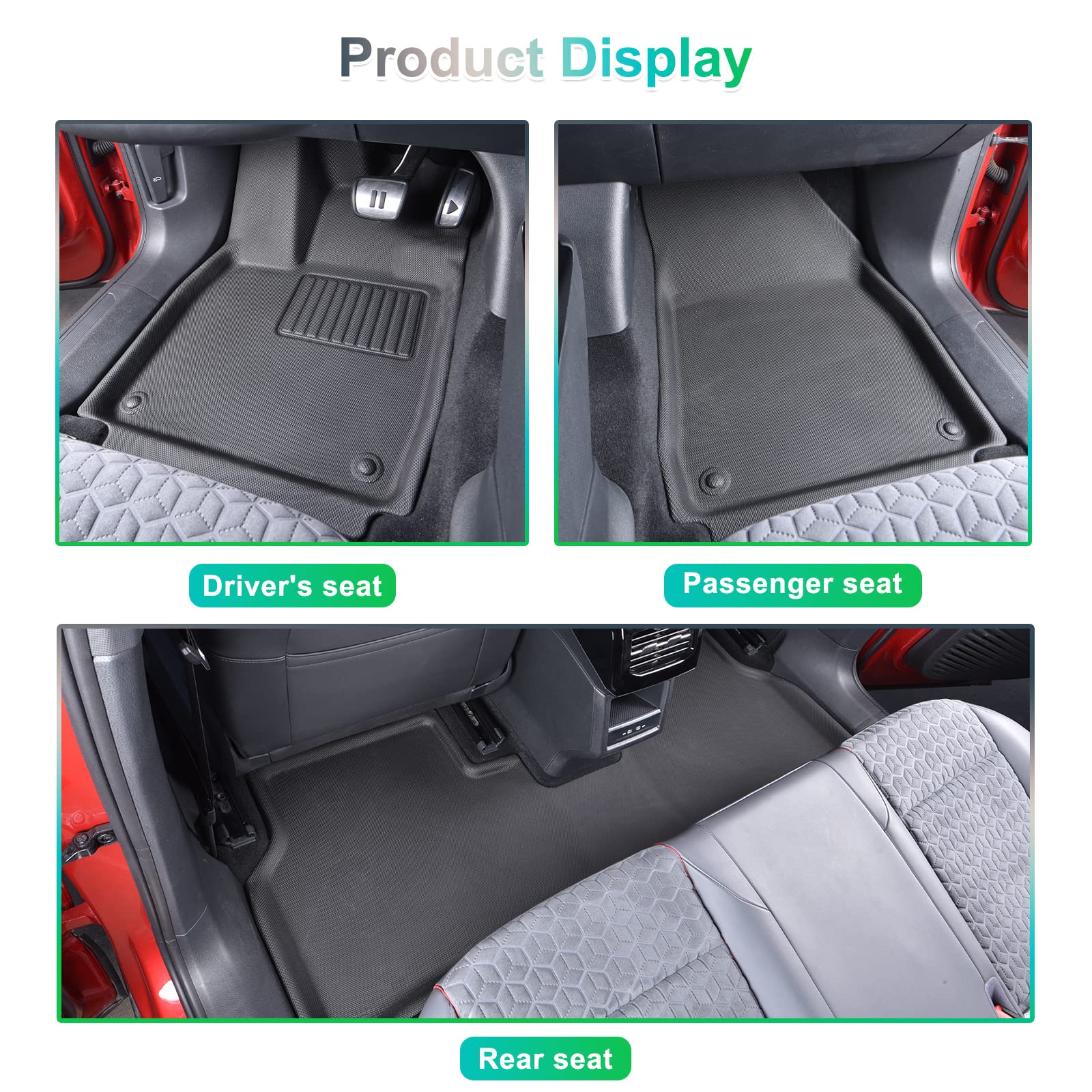 VW ID.4 Floor Mats 2021+ - LFOTPP Car Accessories