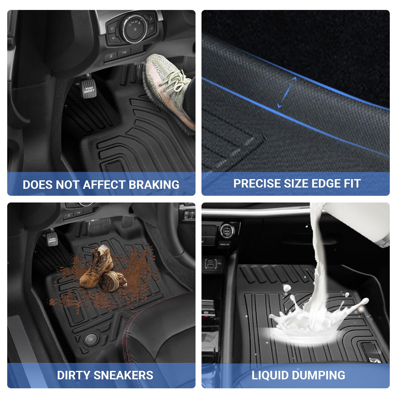 For Jeep Compass Floor Mats 2017+