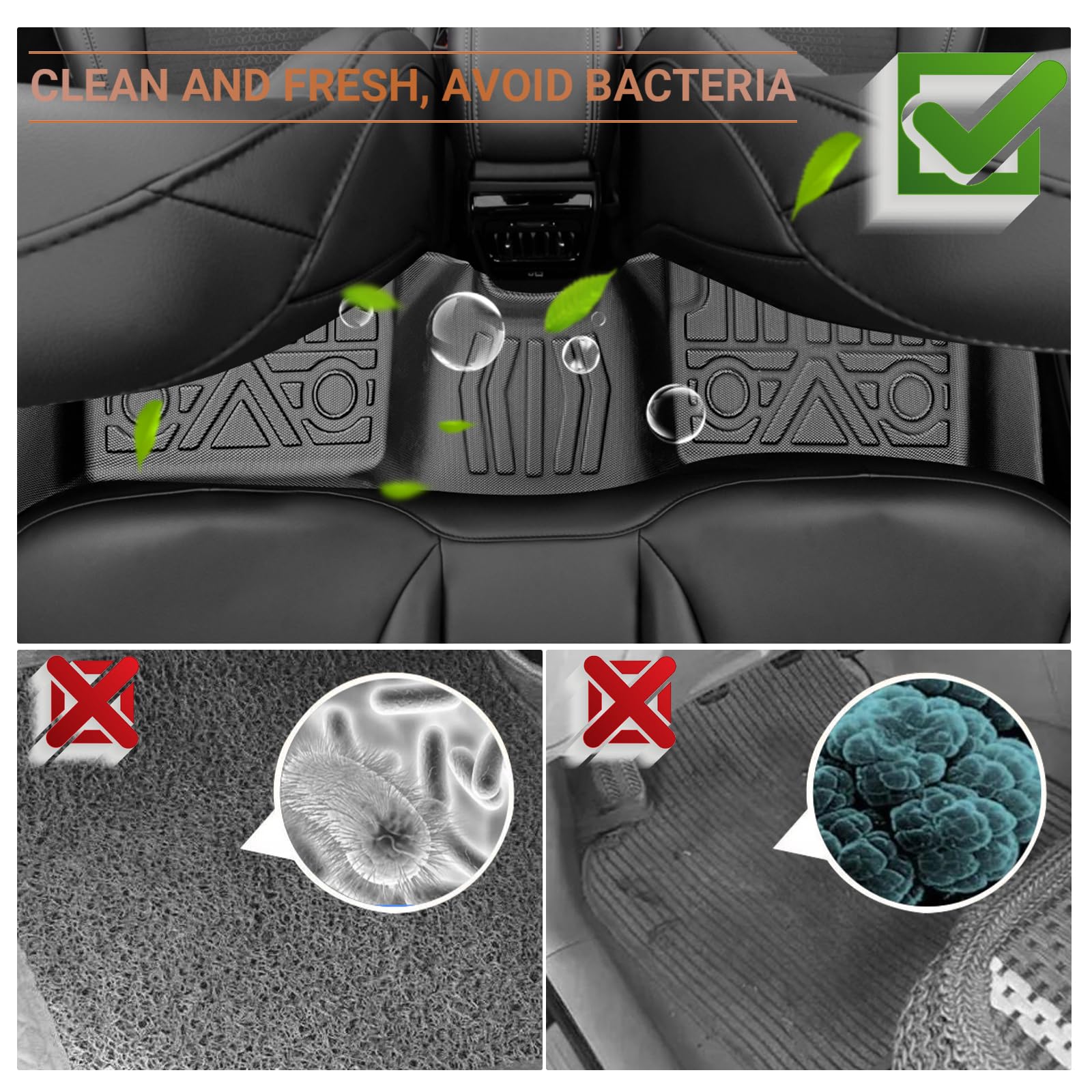 For Jeep Compass Floor Mats 2017+