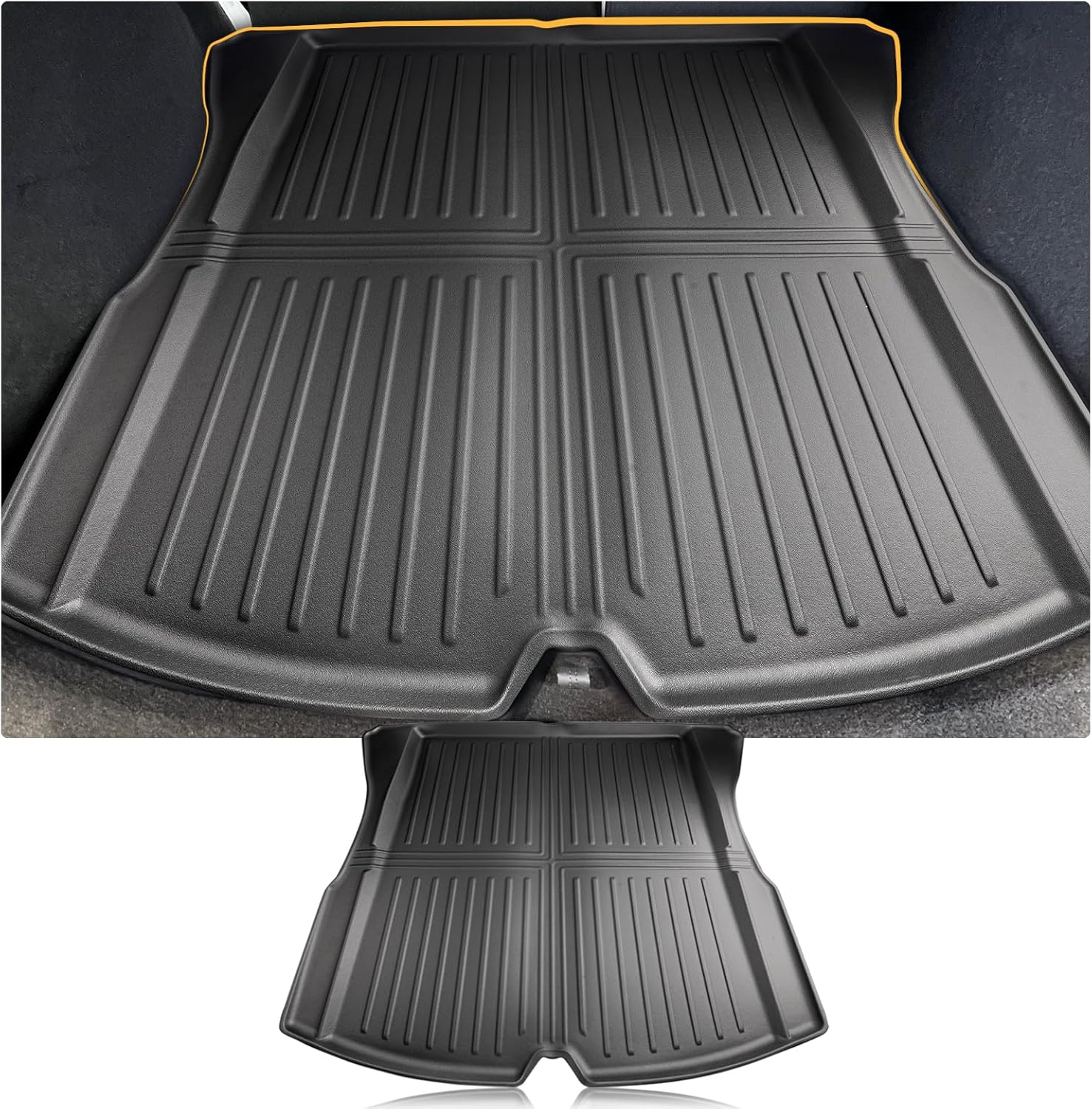 For Tesla Model 3 Original 3D Scanning TPE All-Weather Mats 2024+