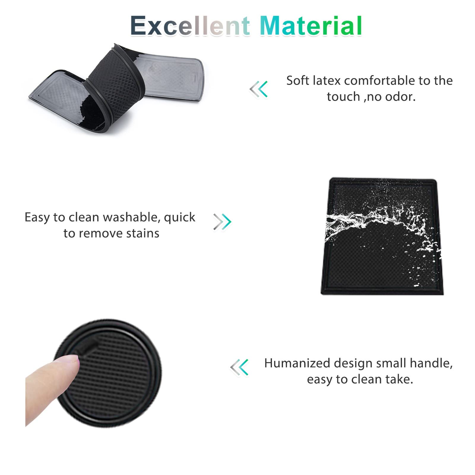 For BMW 3 Series G20 Door Slot Mats 2019+