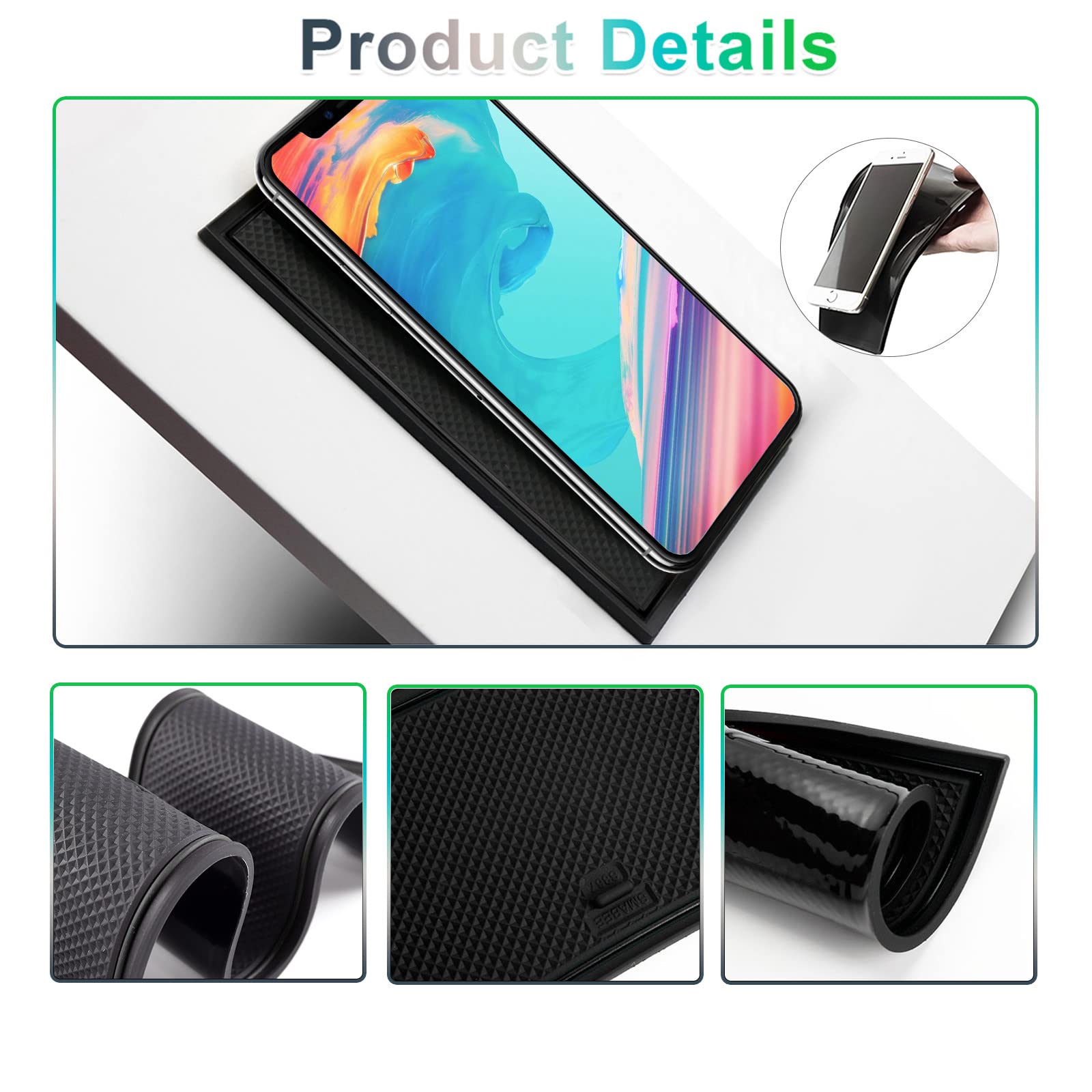For BMW 3 Series G20 Door Slot Mats 2019+
