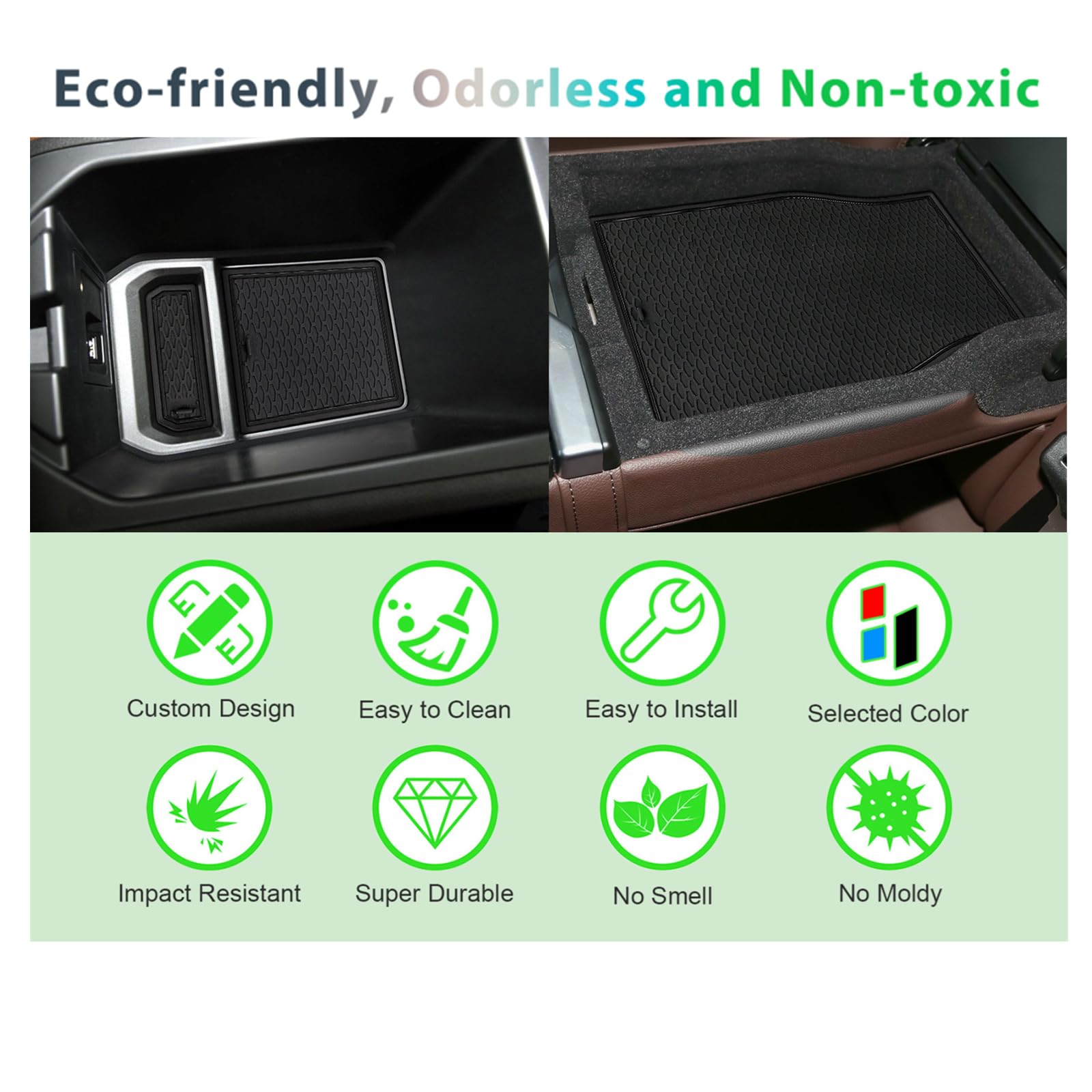For BMW 3 Series G20 Door Slot Mats 2019+