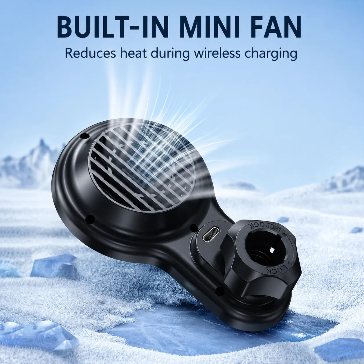 Mercedes-Benz GLE W167/GLS X167 Magnetic Smartphone Holder