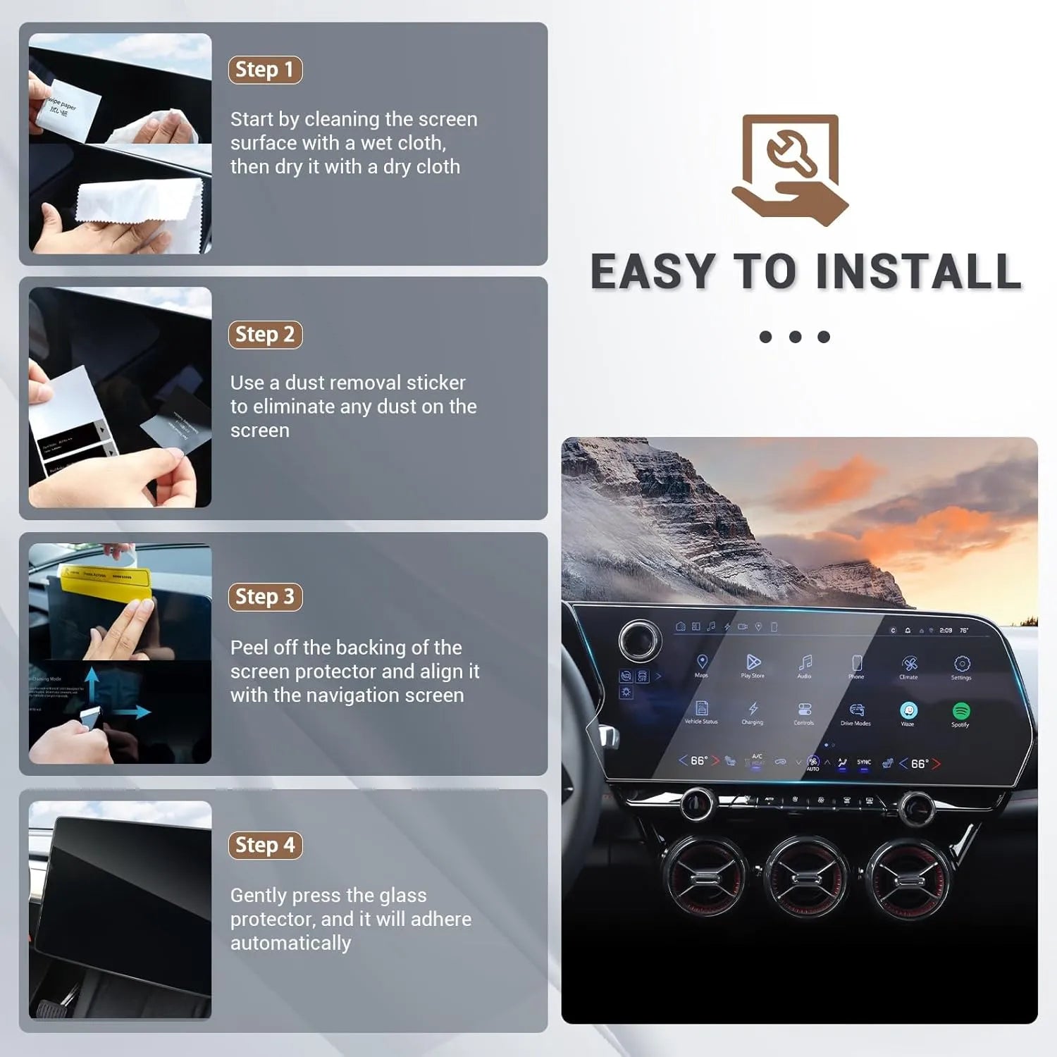 Chevy Blazer EV RS/LT Screen Protector 2024 2025 2026 2027