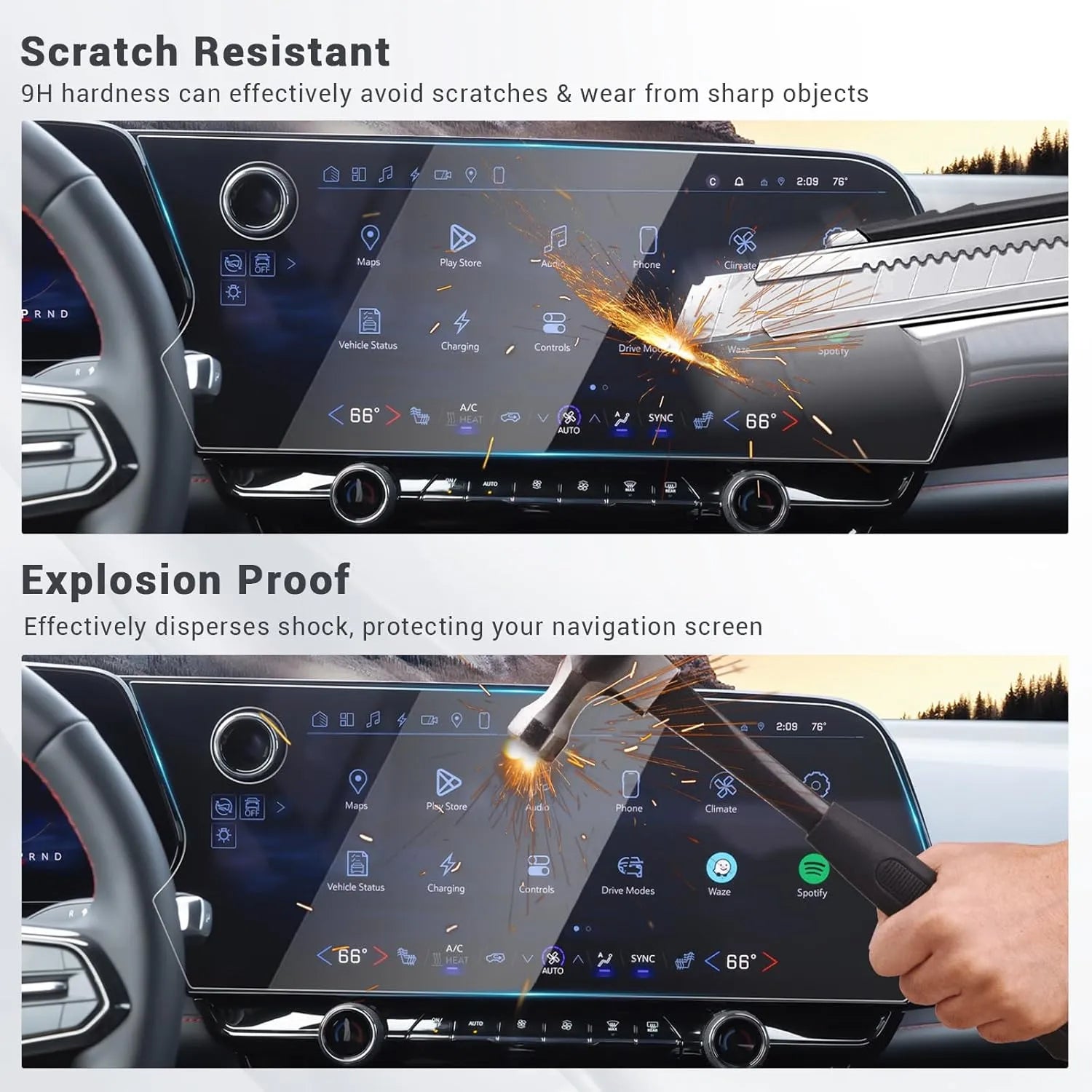Chevy Blazer EV RS/LT Screen Protector 2024 2025 2026 2027