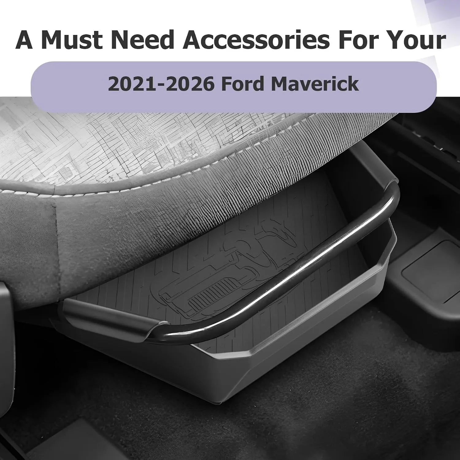 For Ford Maverick Under Seat Organizer 2021 2022 2023 2024 2025 2026