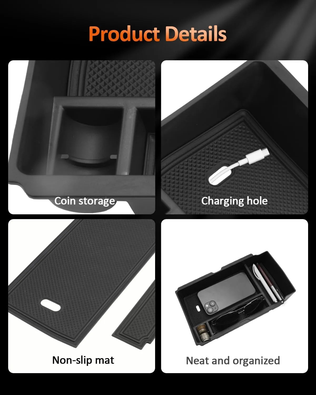 For Honda CR-V Storage Tray 2023+