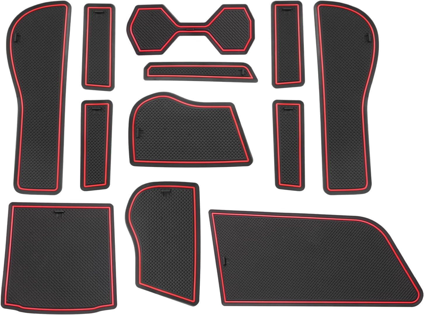 For Volkswagen Taos Door Slot Mats 2022-2025