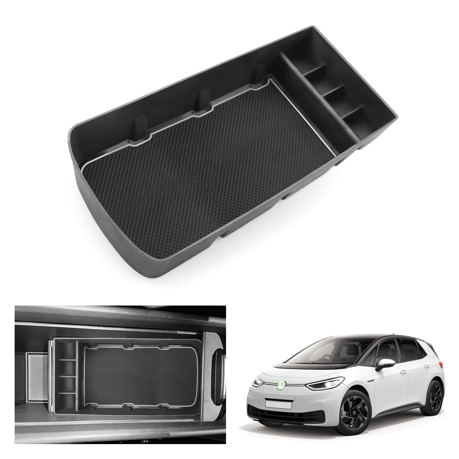 VW ID.3 Center Armrest Storage Tray 2020+ - LFOTPP Car Accessories