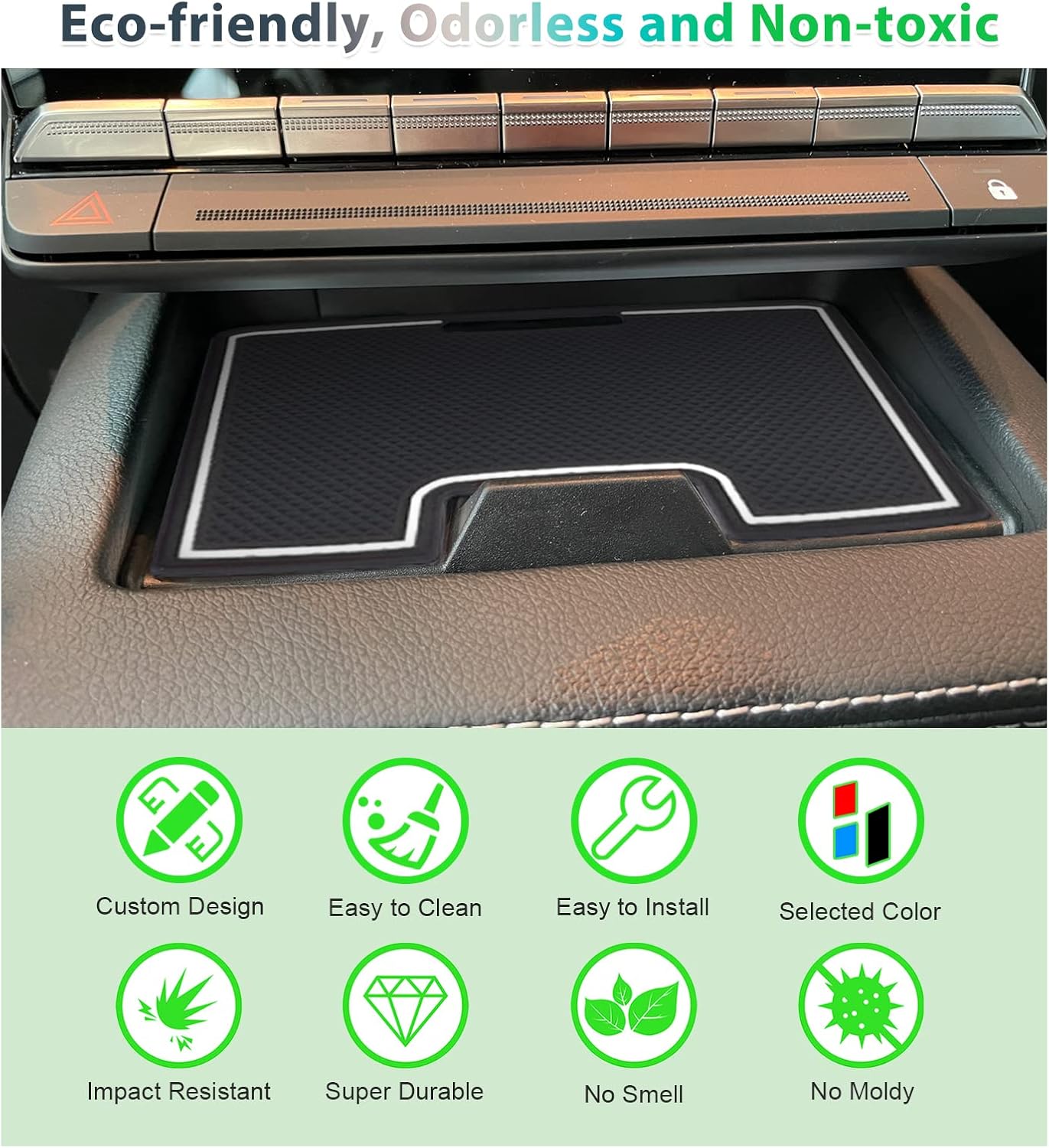 For Renault Megane E-Tech Non-Slip Door Slot Mats 2021+
